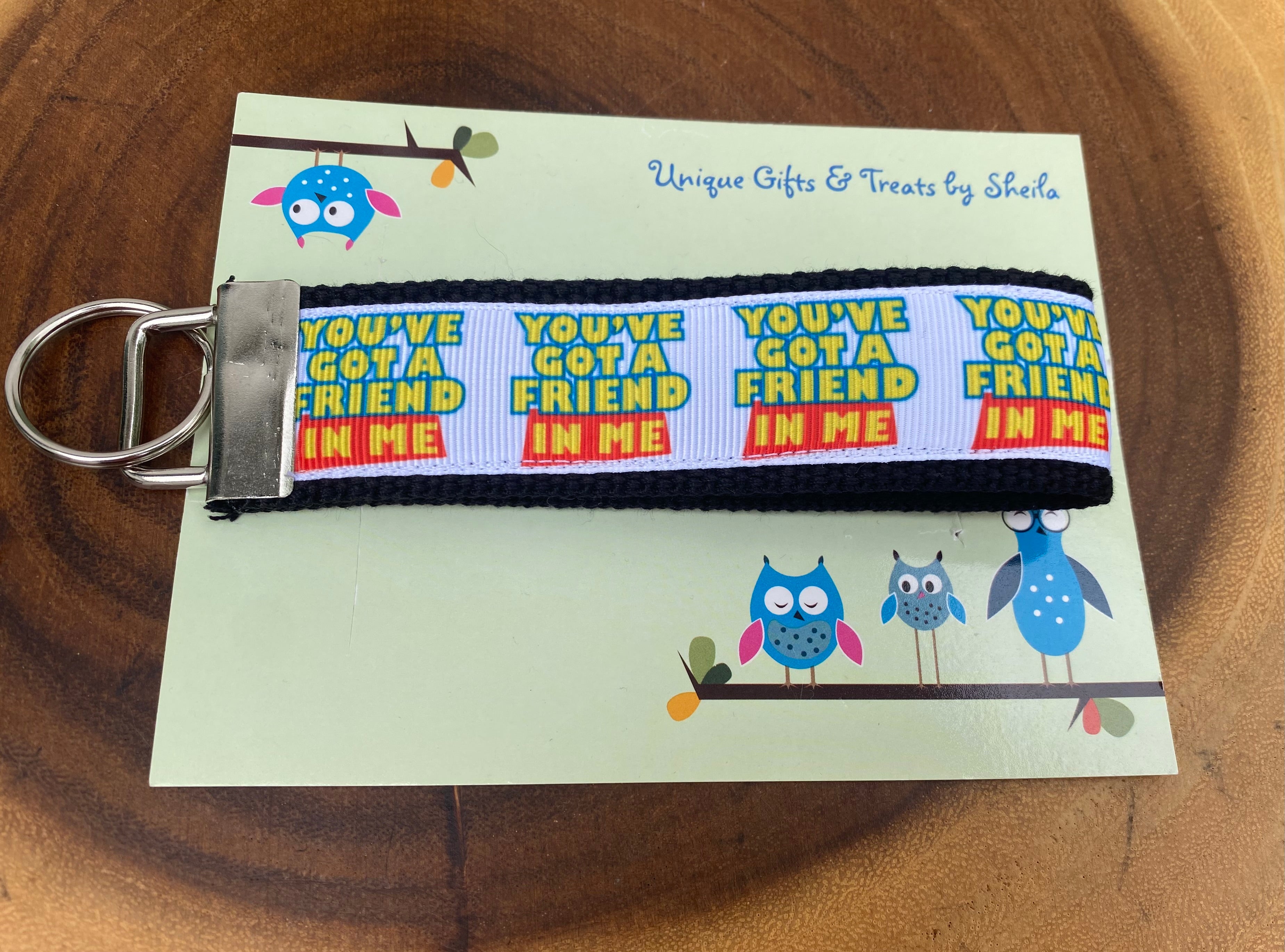 Toy Story Keychain; Keyfob; You’ve Got A Friend In Me Keychain; Keyfob