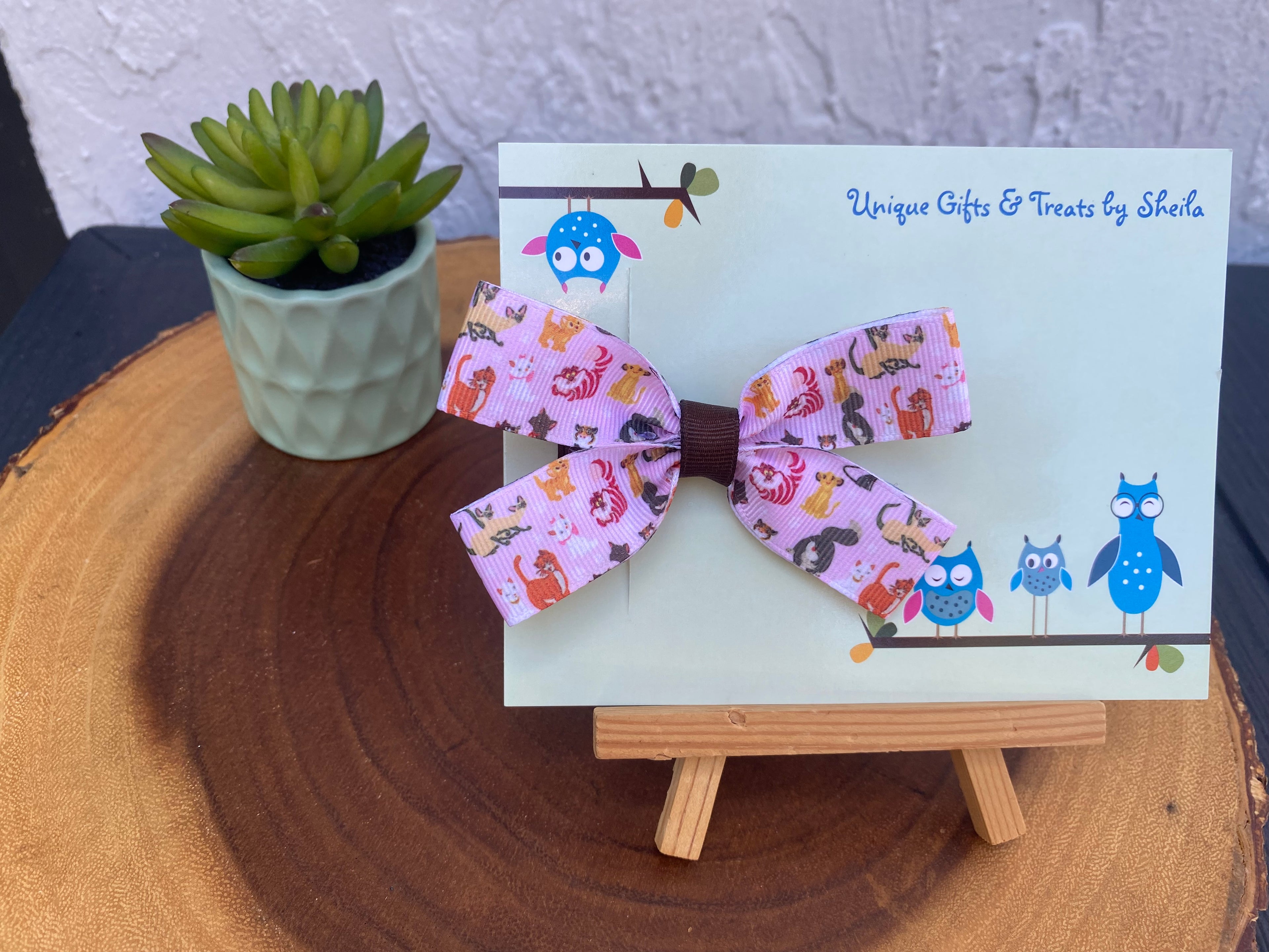 Disney Cats Hairbow