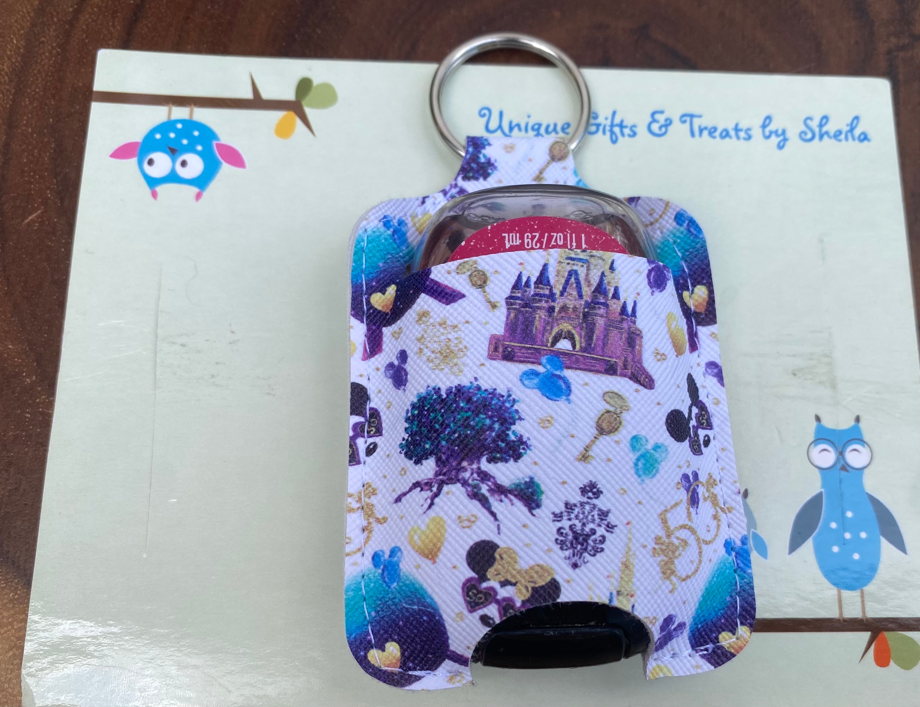 Disney 50th  Anniversary Hand Sanitizer Holder