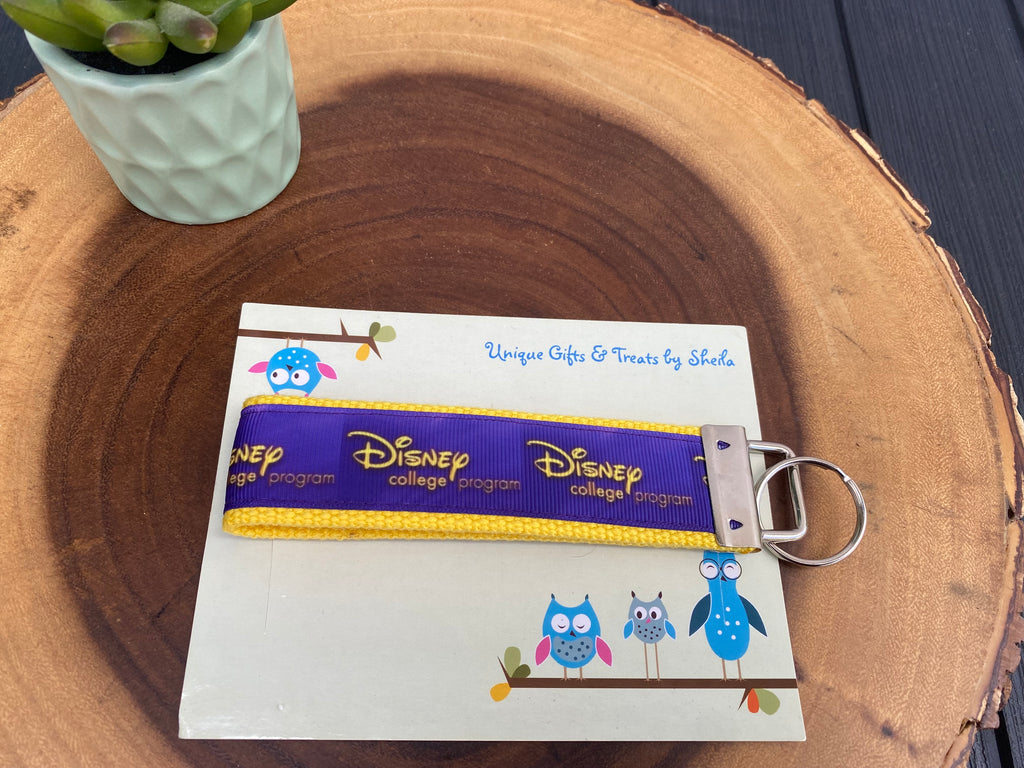 Disney College Program Keychain; Keyfob