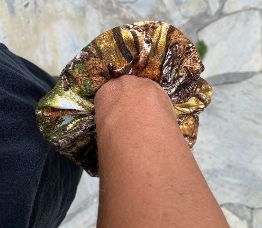Camouflage; Hunting Scrunchie