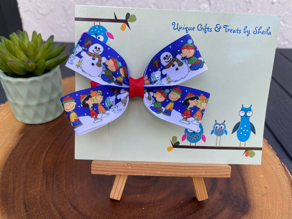 Charlie Brown Christmas Hairbow