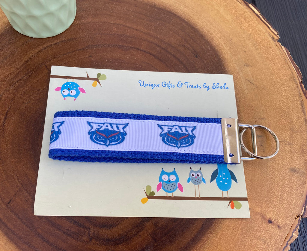 Florida College Keychain; Keyfob