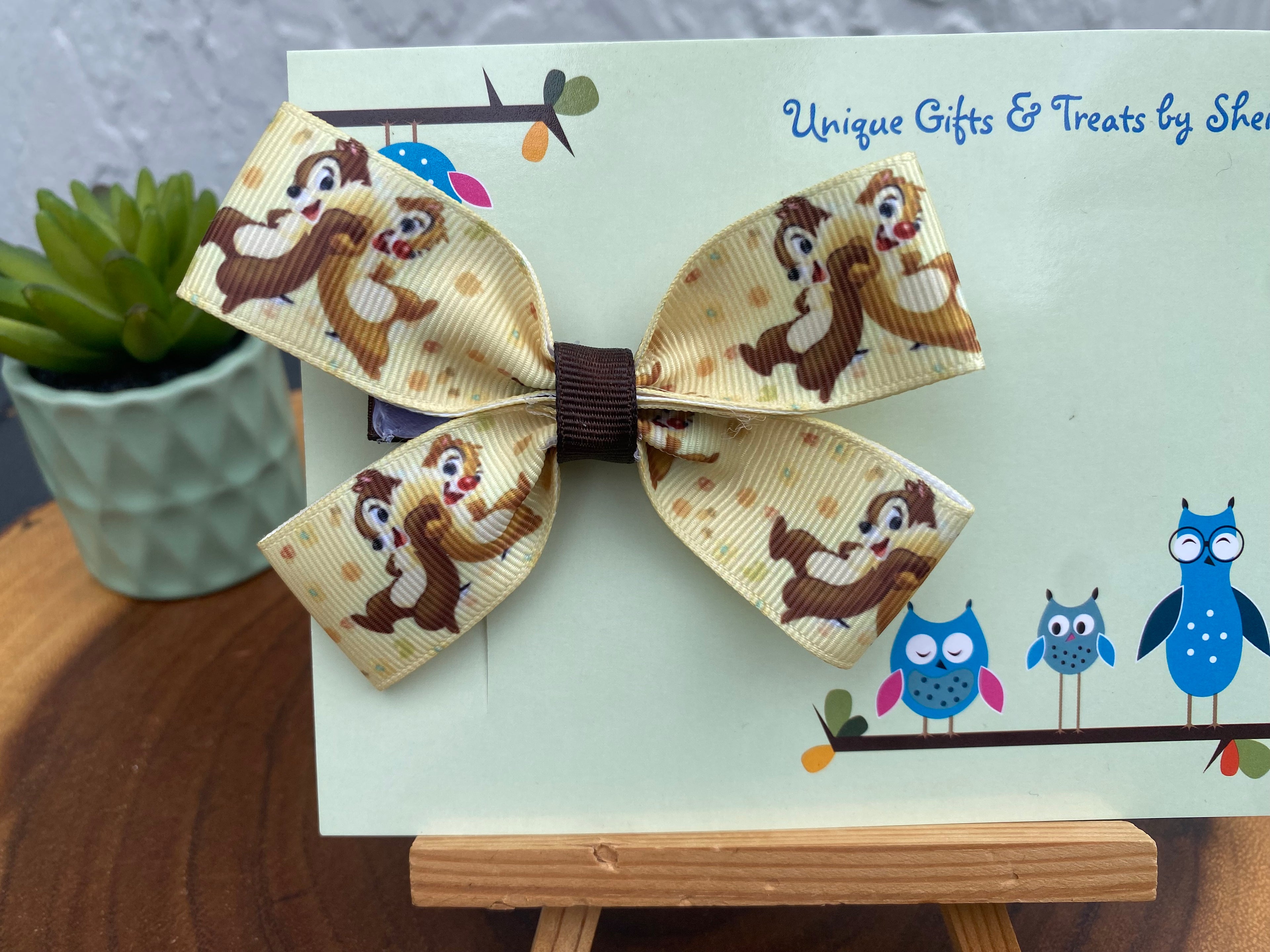 Disney Chip and Dale Hairbow