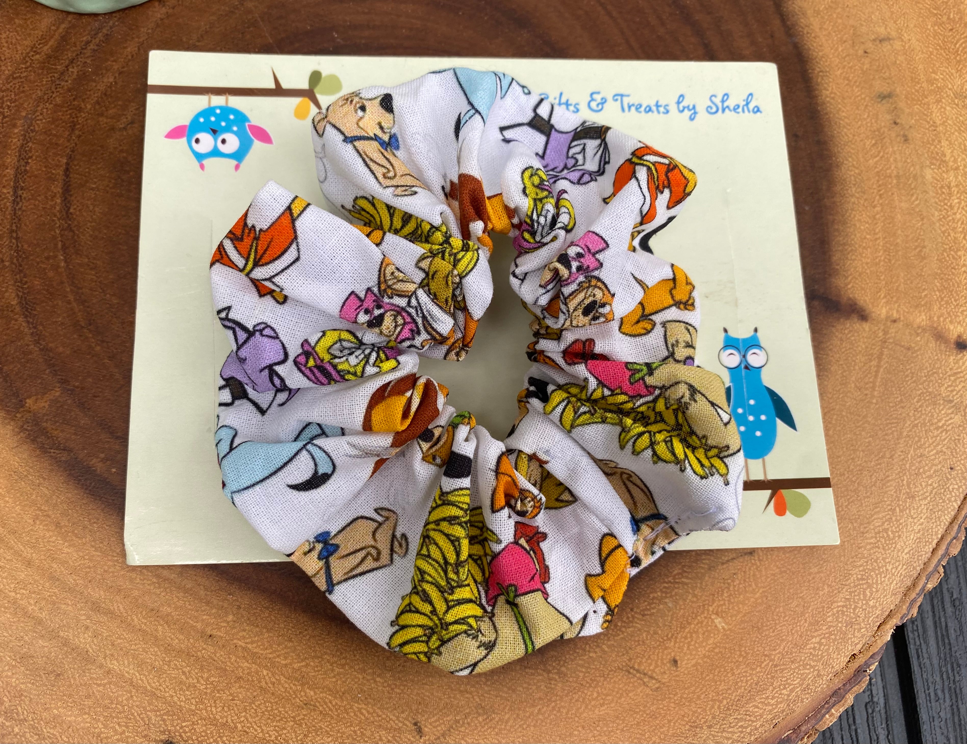 Classic Cartoons Scrunchie