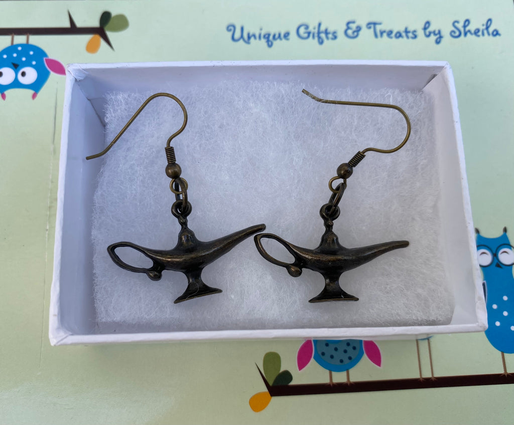 Genie Lamp Earrings