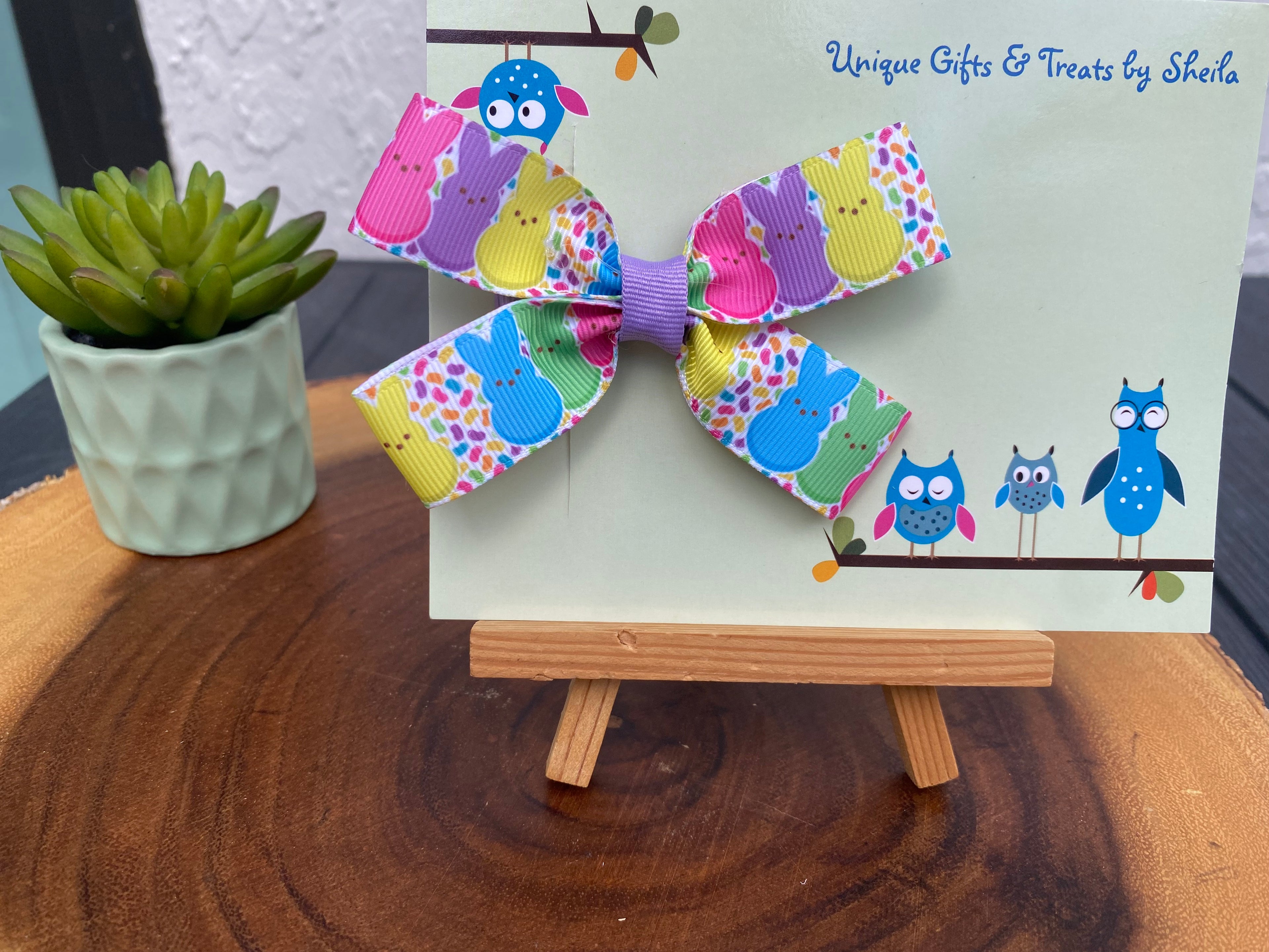 Easter Bunny; Peeps Hairbow