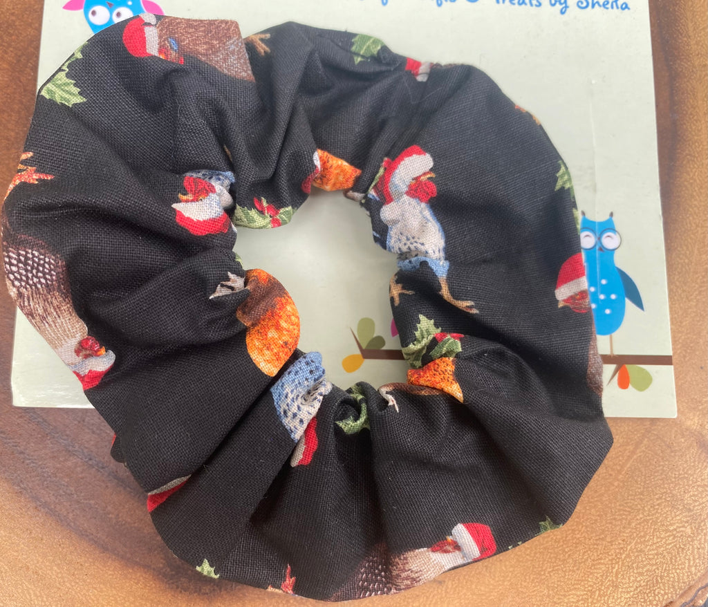 Christmas; Chicken Scrunchie