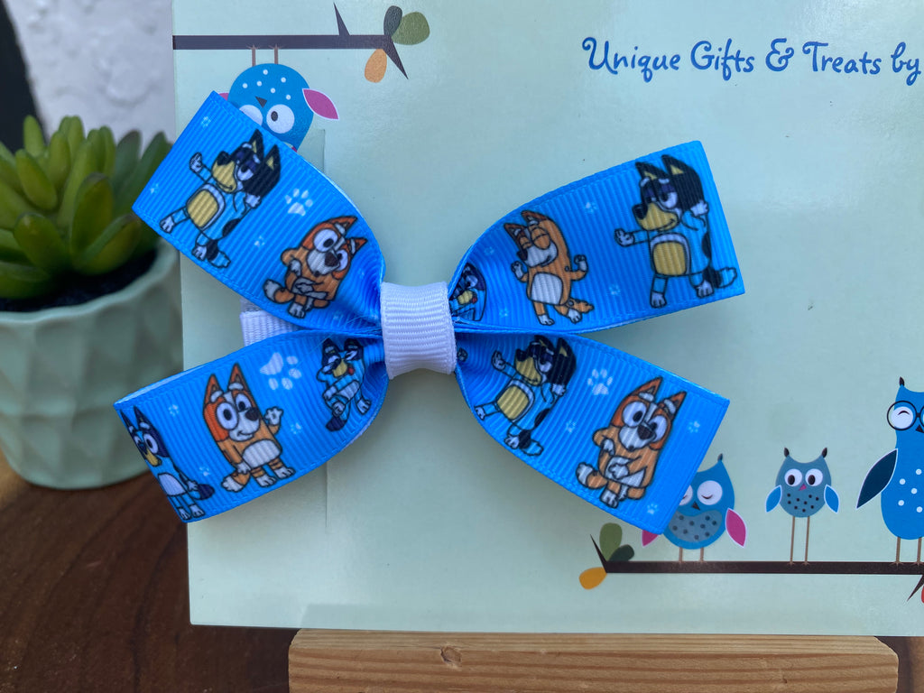 Blue Heeler Dog Hairbow