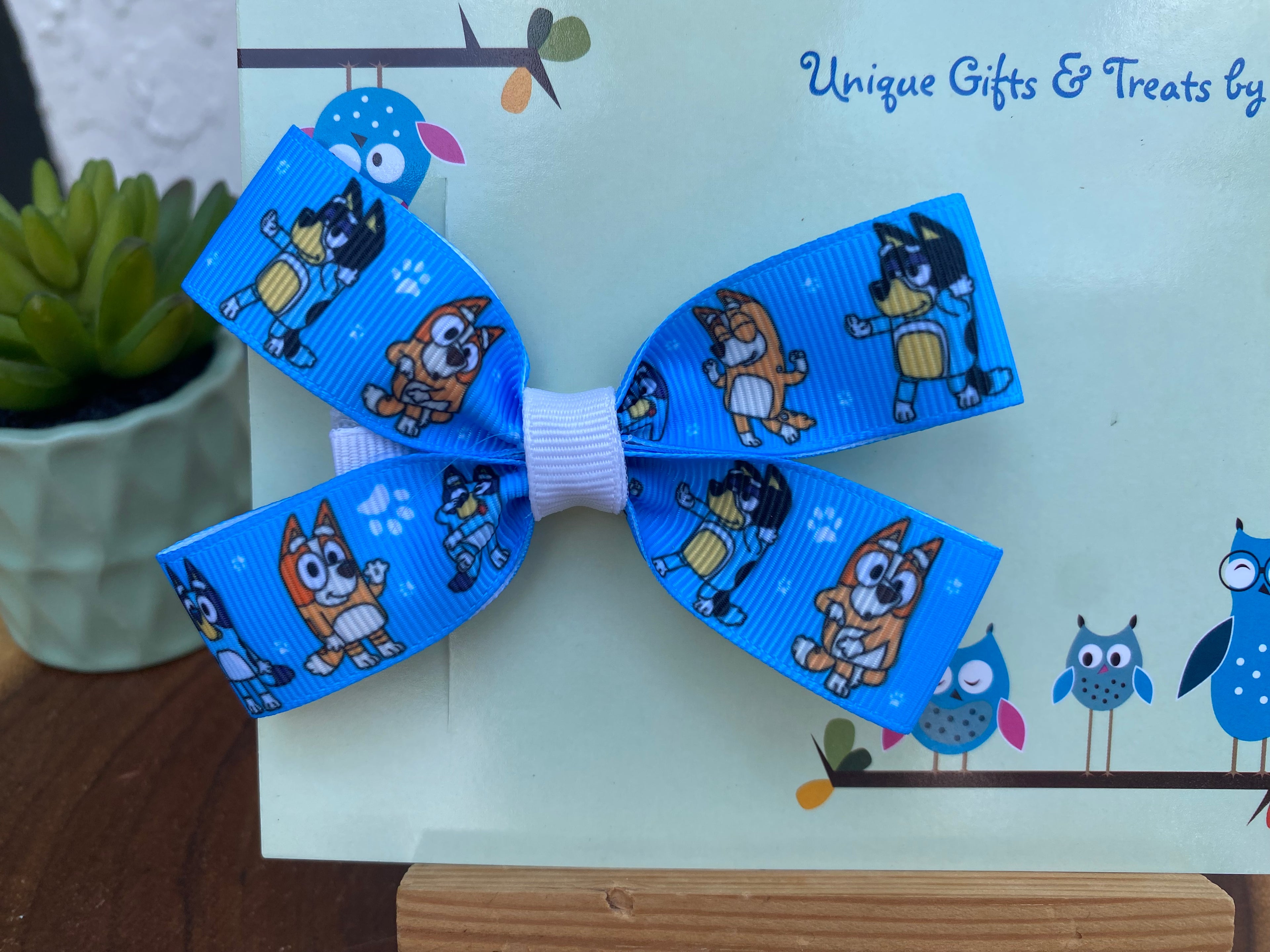 Blue Heeler Dog Hairbow