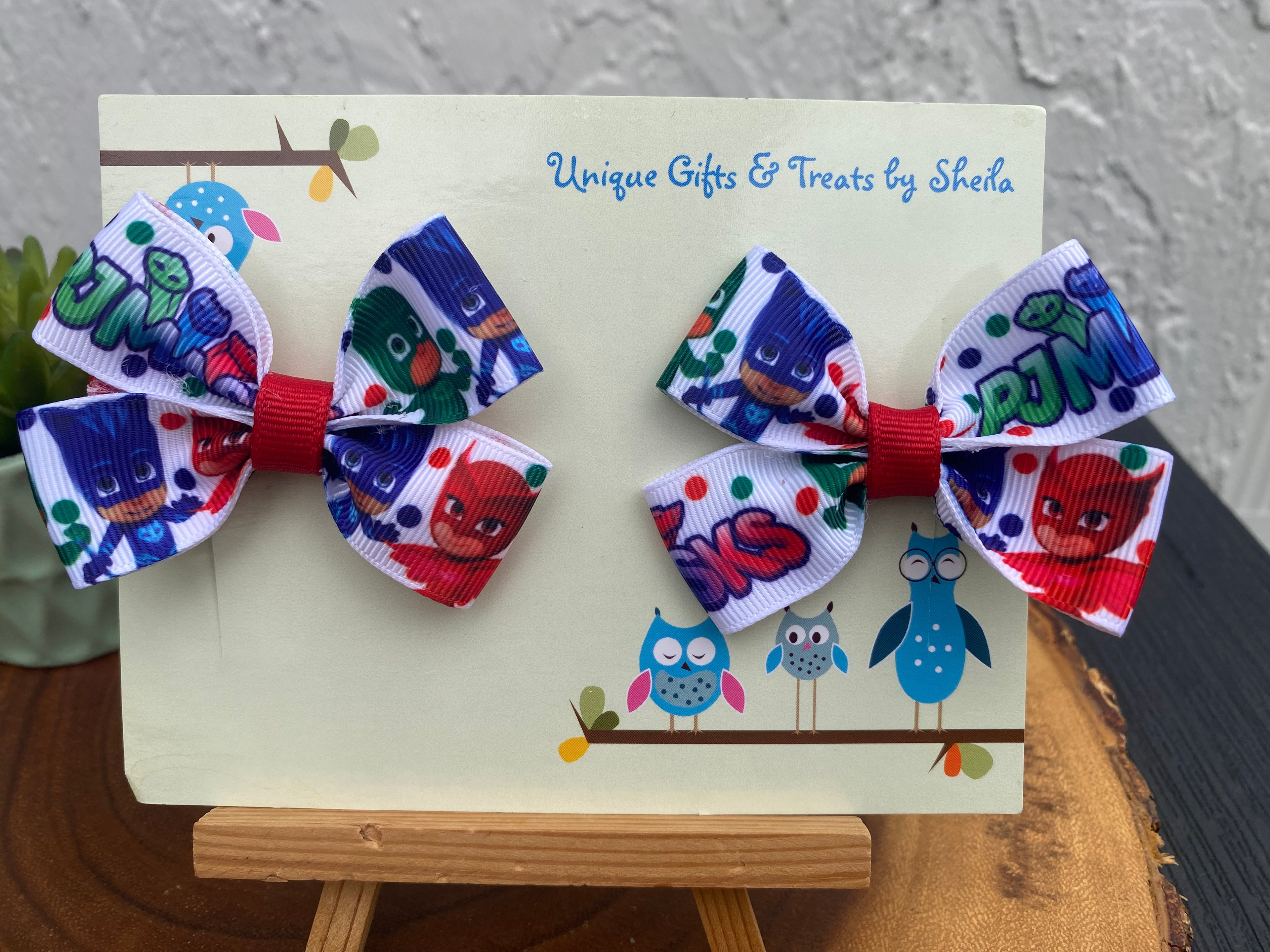 Masked Kids Hairbows