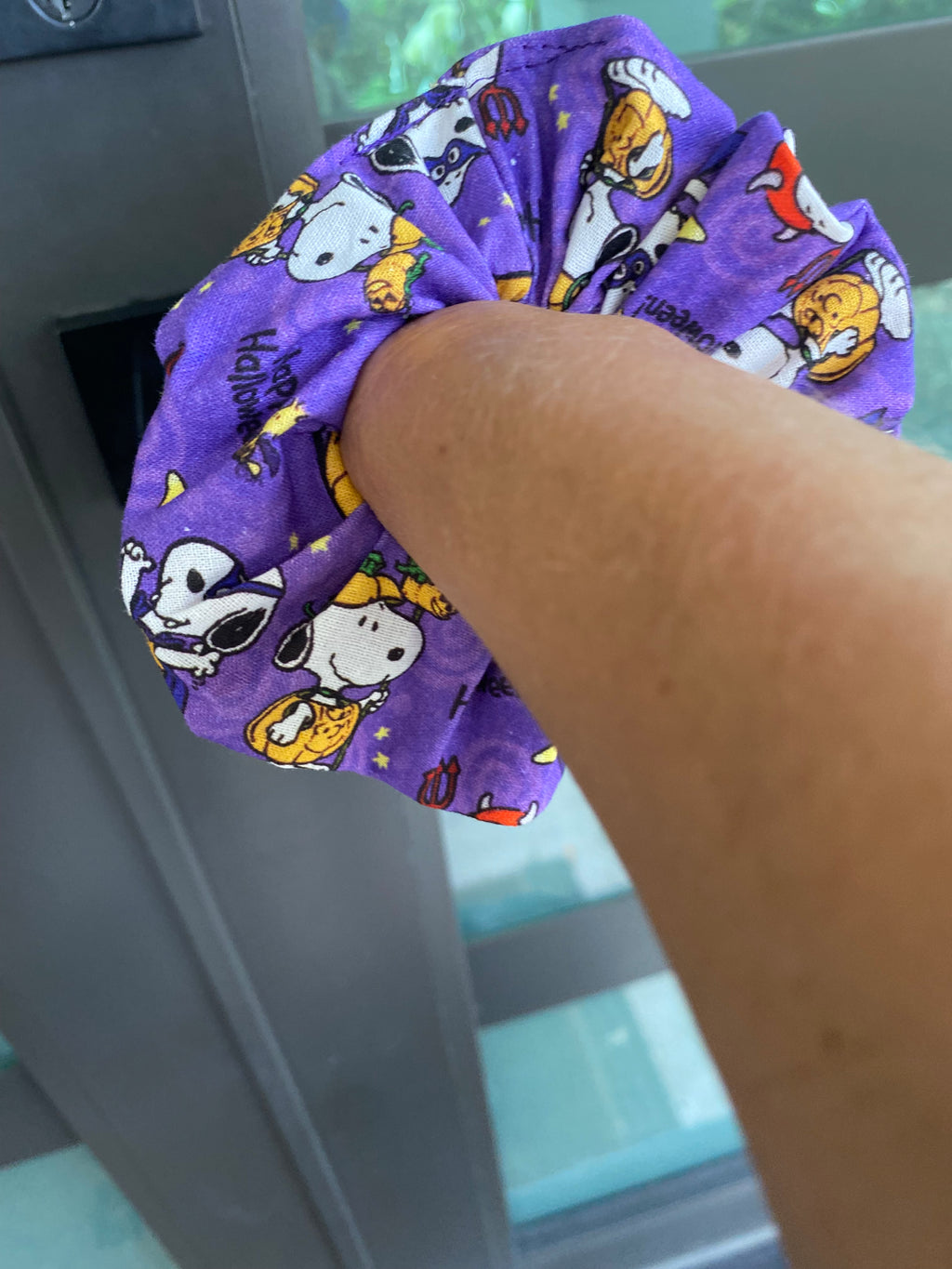 Snoopy Halloween Scrunchie