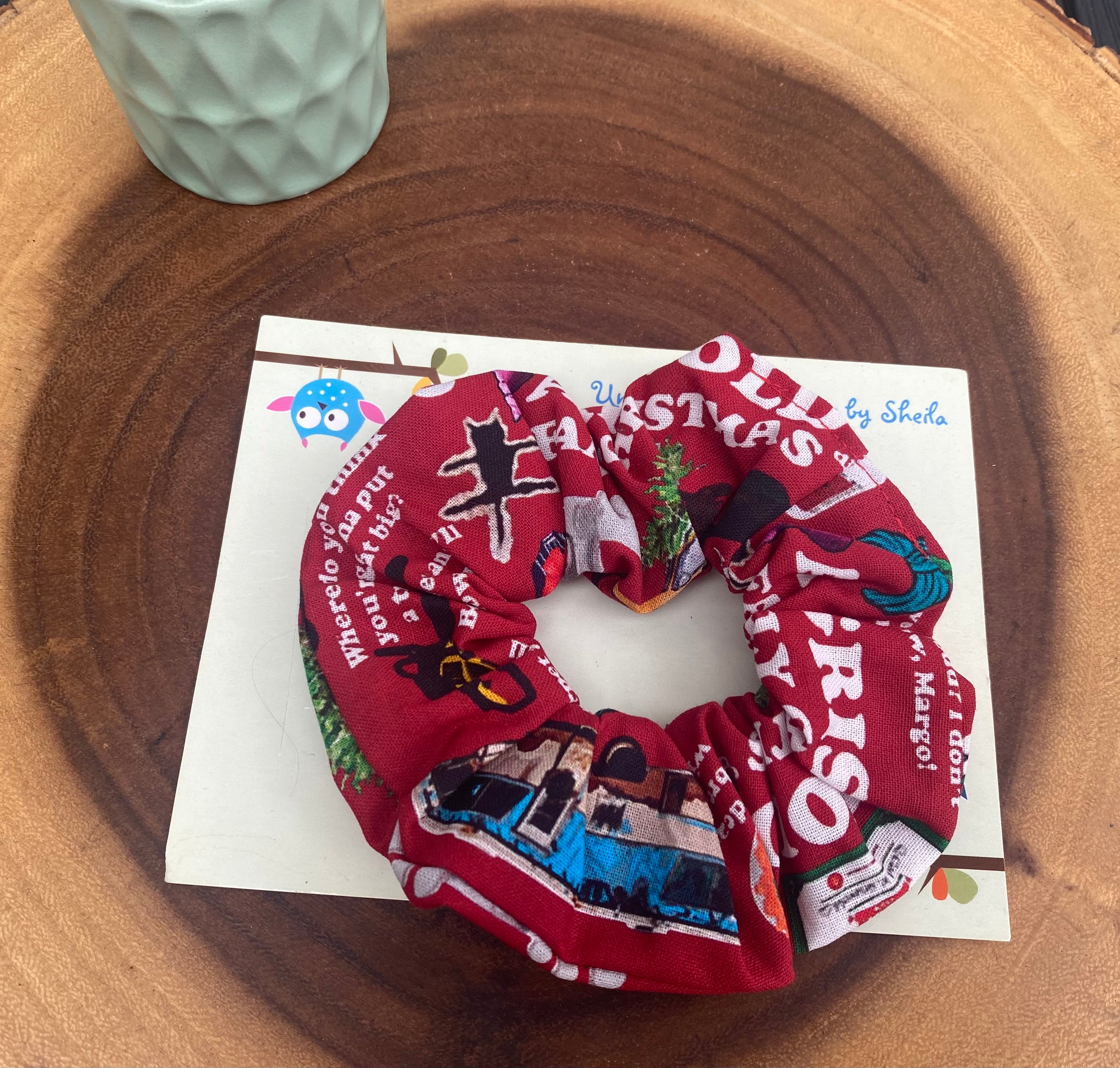 Christmas Vacation Scrunchie