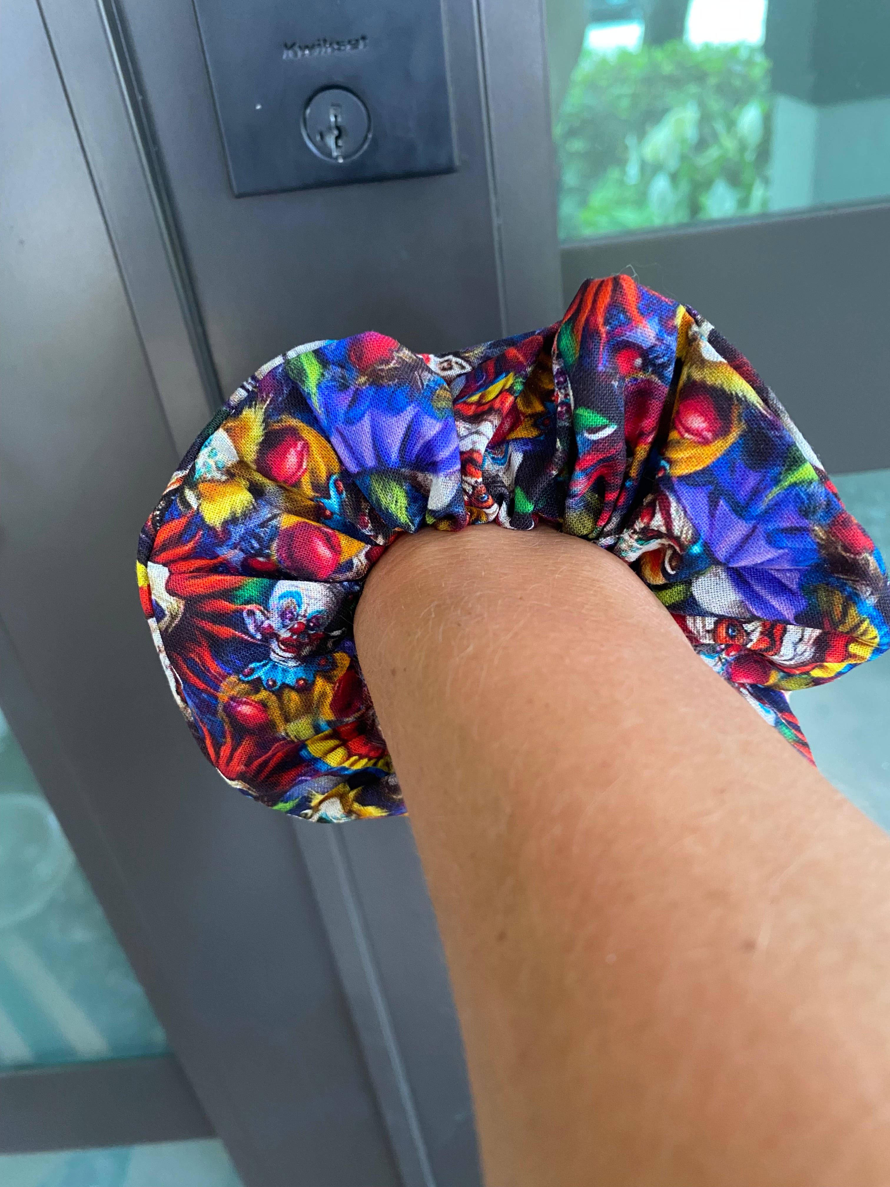 Halloween; Scary Clowns; Creepy Clowns Scrunchie