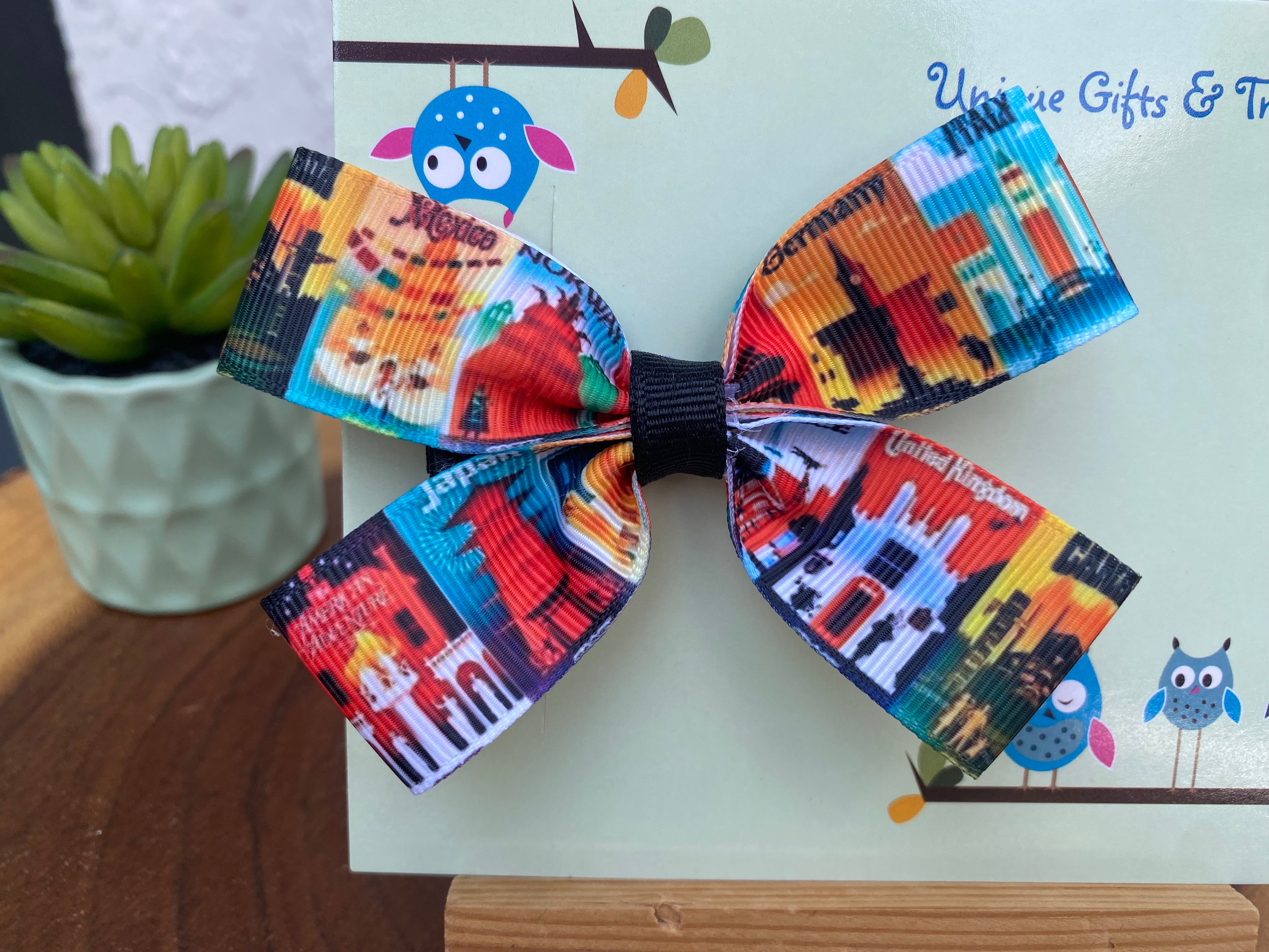 Epcot; Countries Hairbow