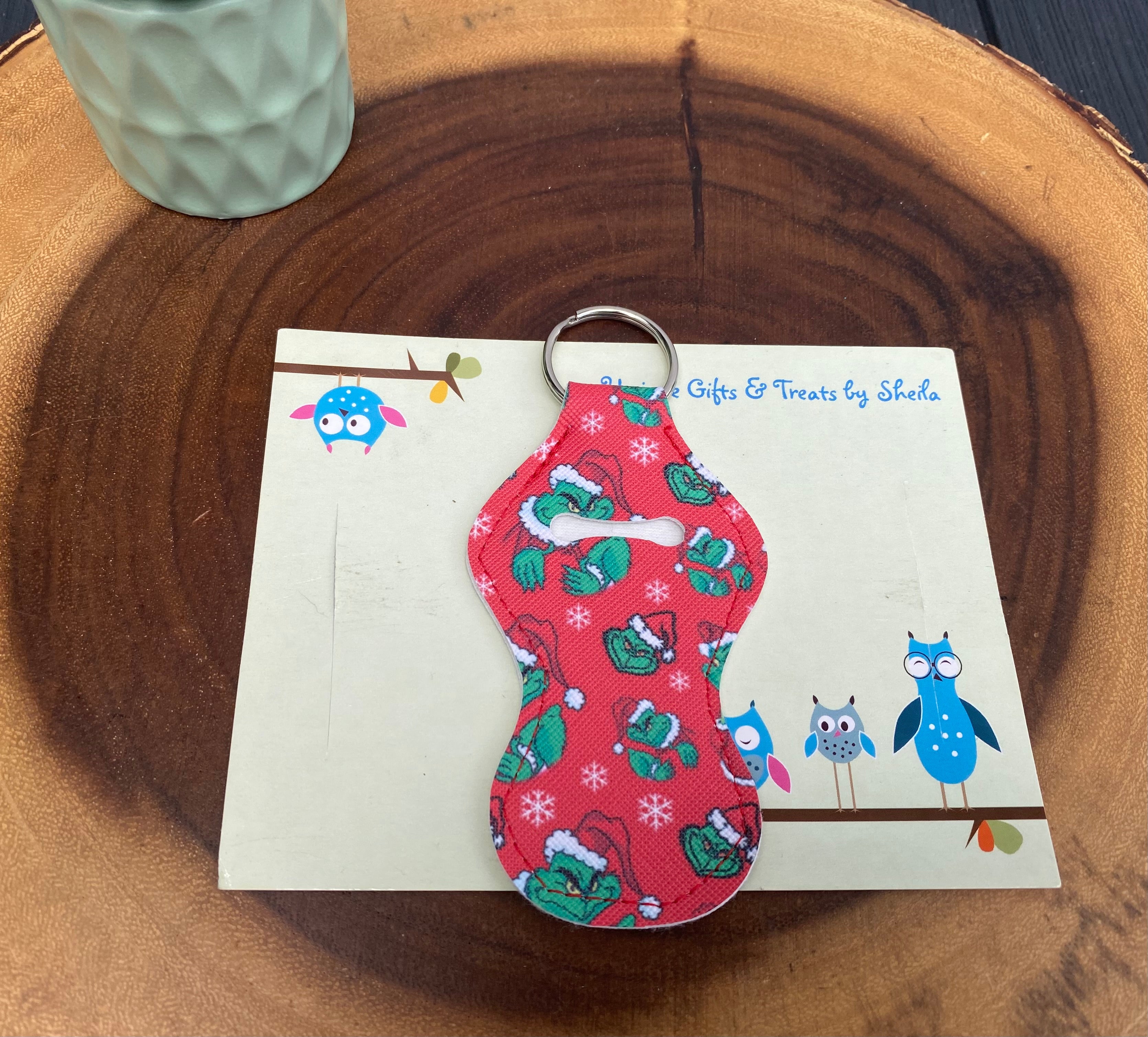 Green Christmas Monster Lip Balm Holder