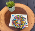 Sprinkles; Confetti Scrunchie