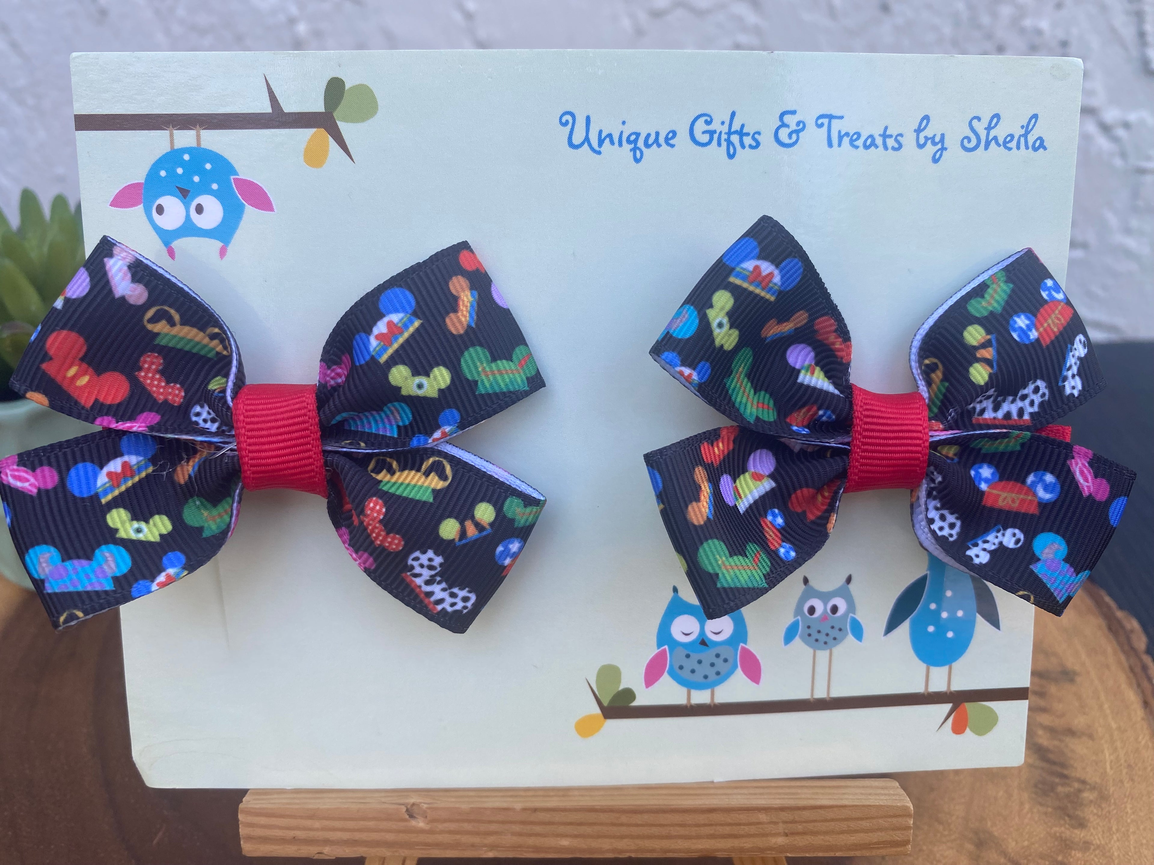 Disney Character Hats Hairbows
