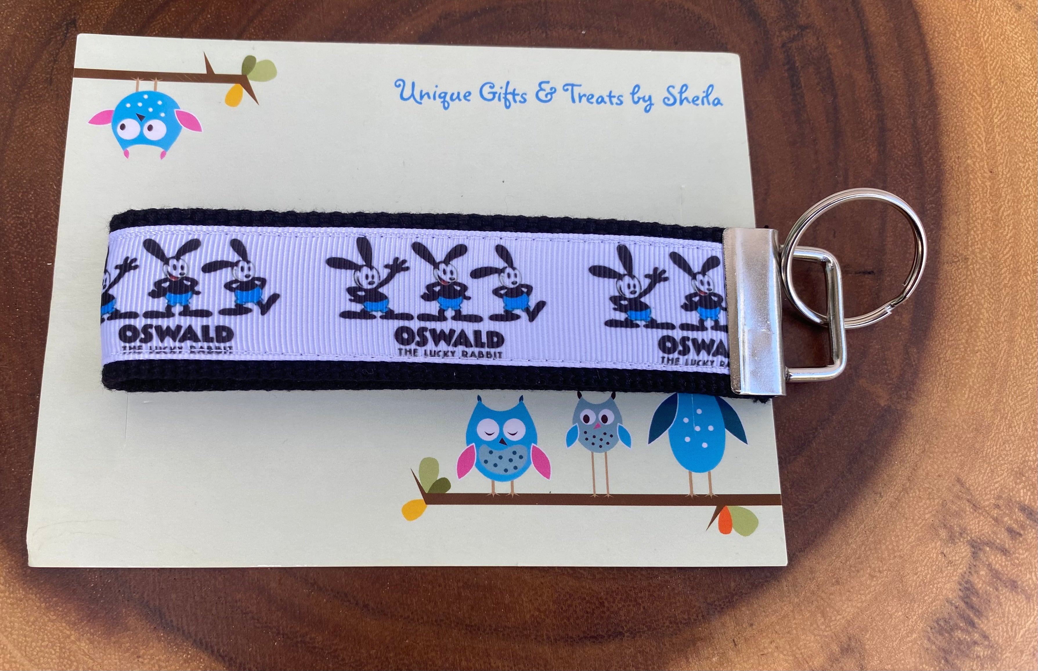 Oswald The Lucky Rabbit Keychain;Keyfob