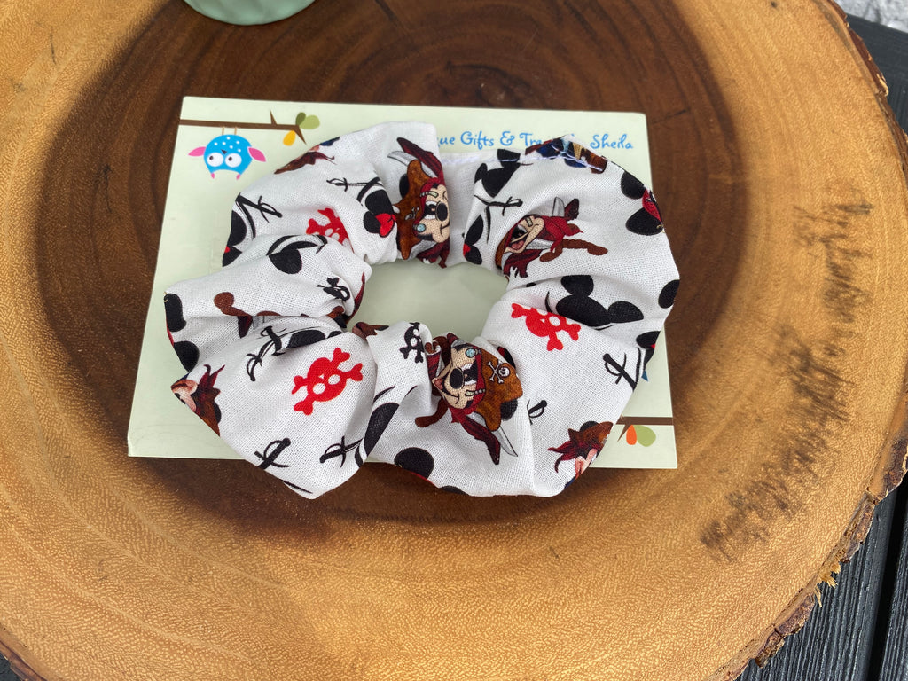 Pirate Mickey Scrunchie
