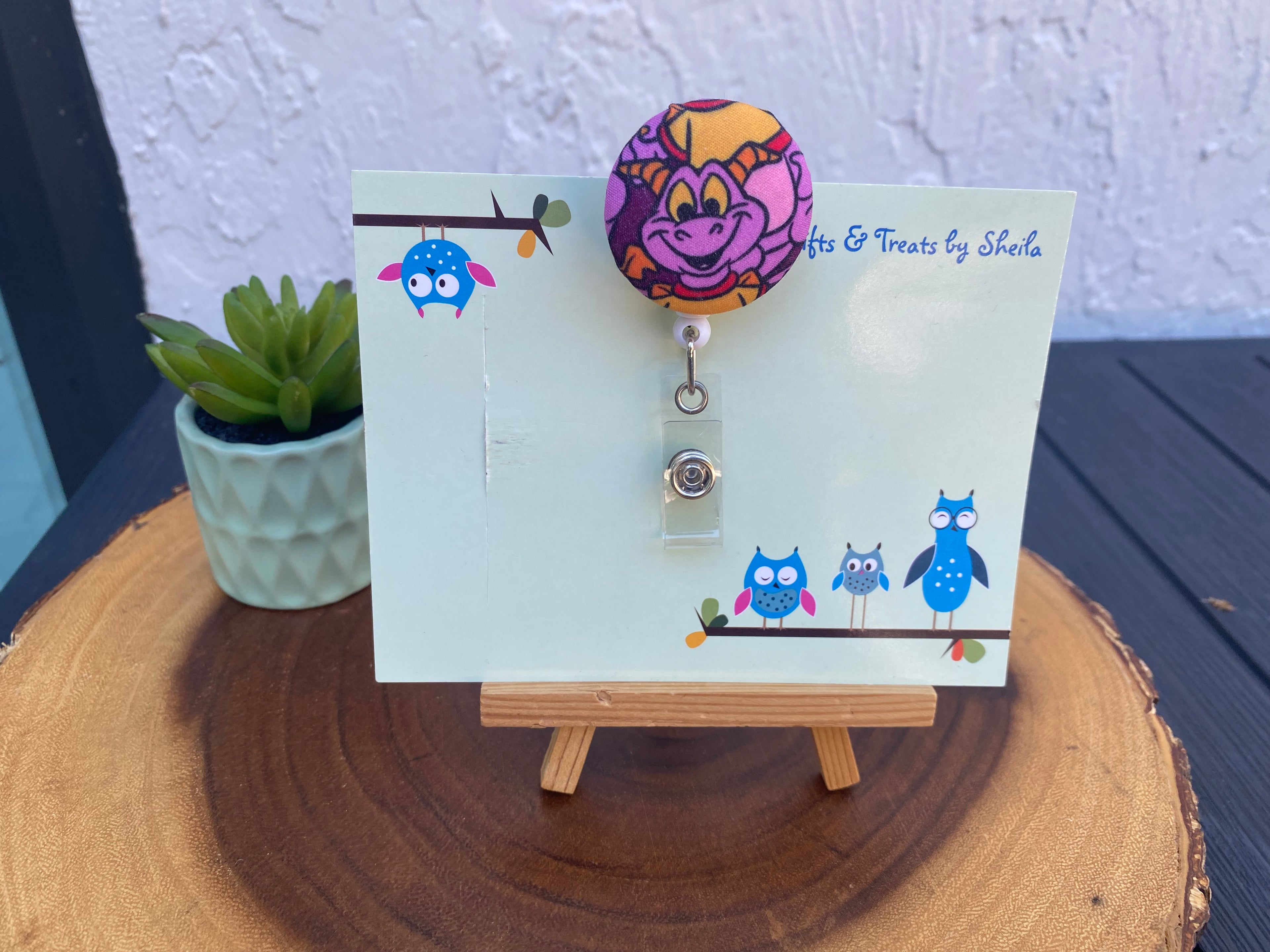 Figment Badge Reel