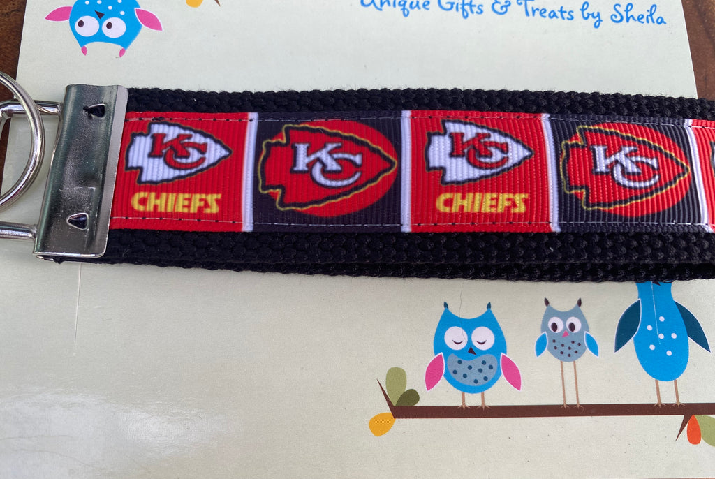 Football Keychain; Keyfob