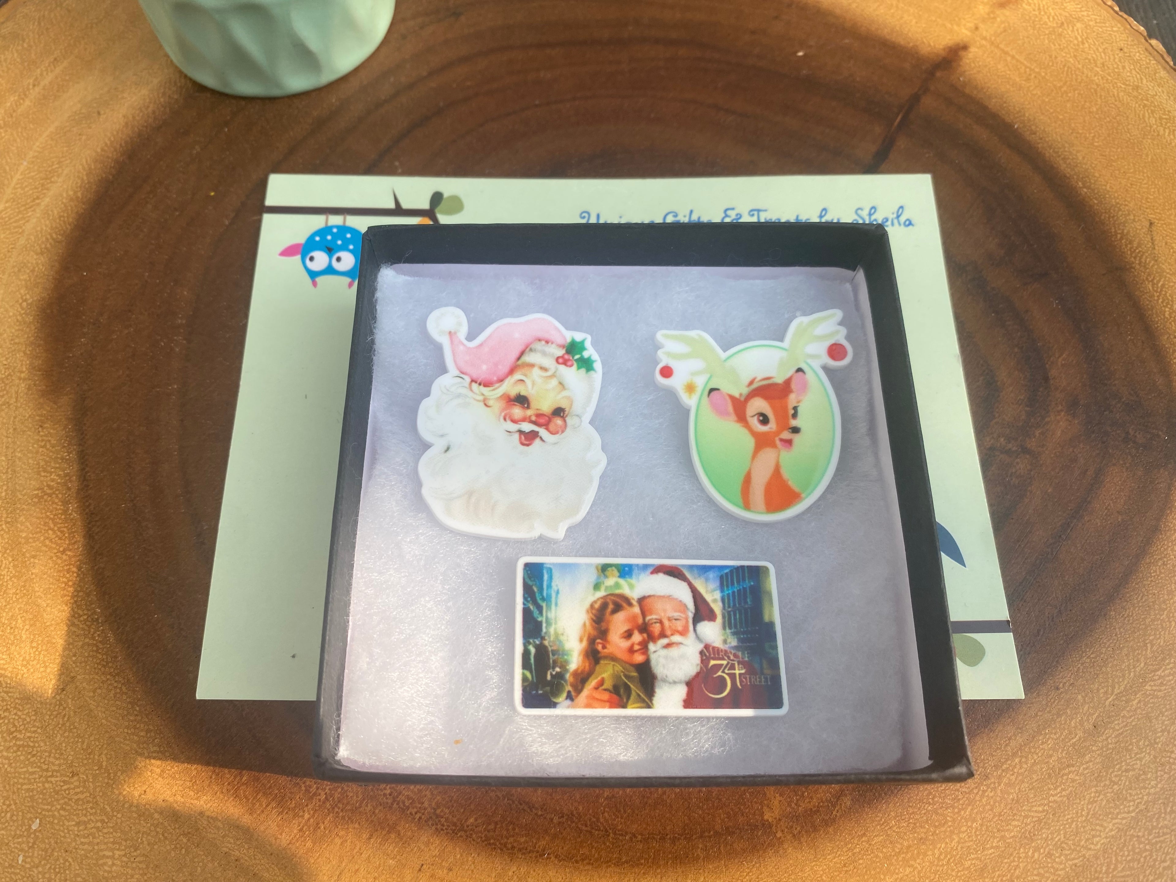 Nostalgic Christmas Magnets; Miracle on 34th Street Magnet