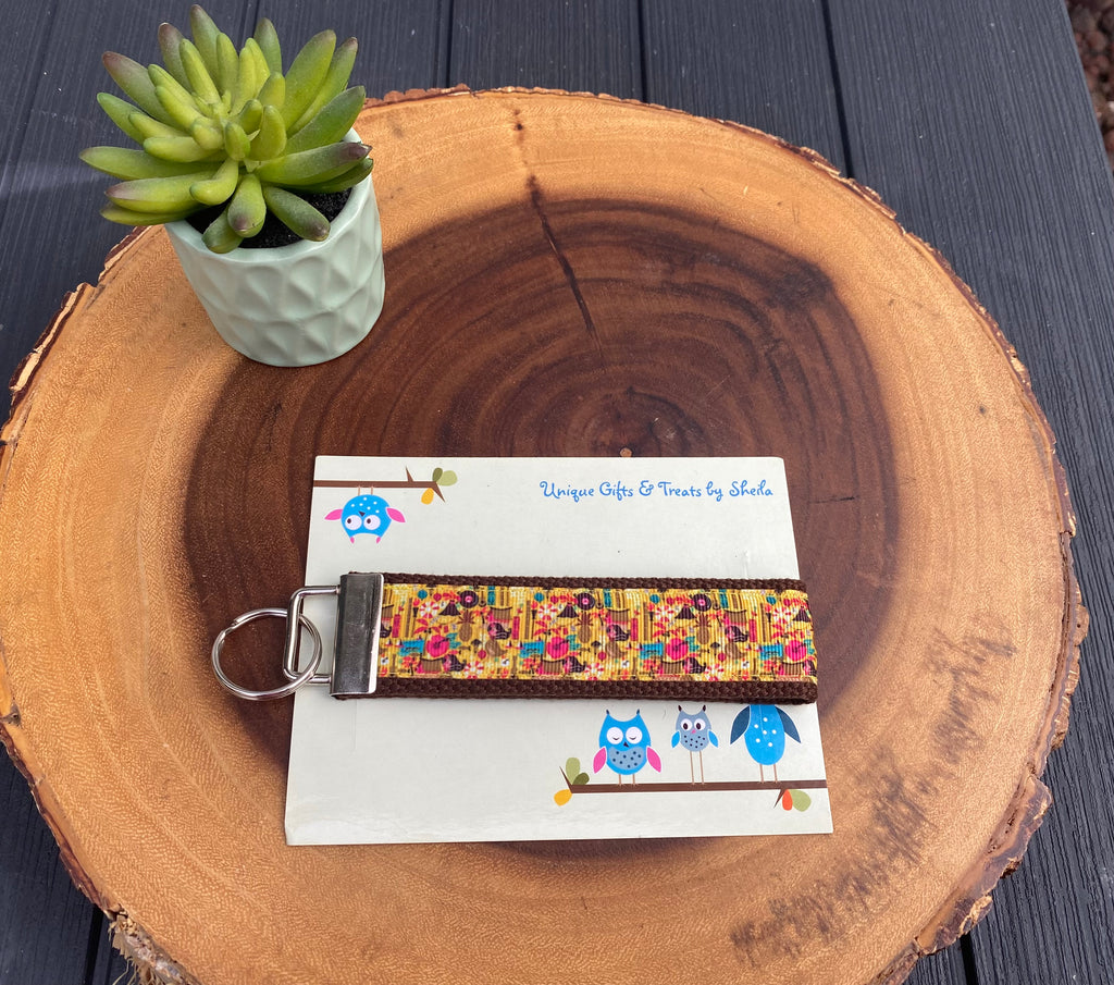 Polynesian; Luau Keychain; Keyfob
