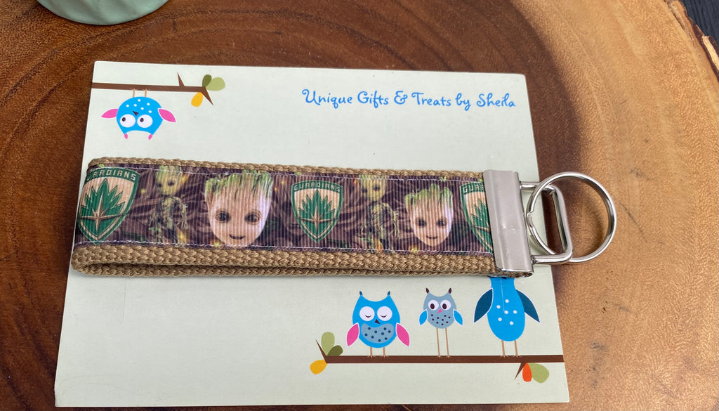 Groot Keychain; Keyfob
