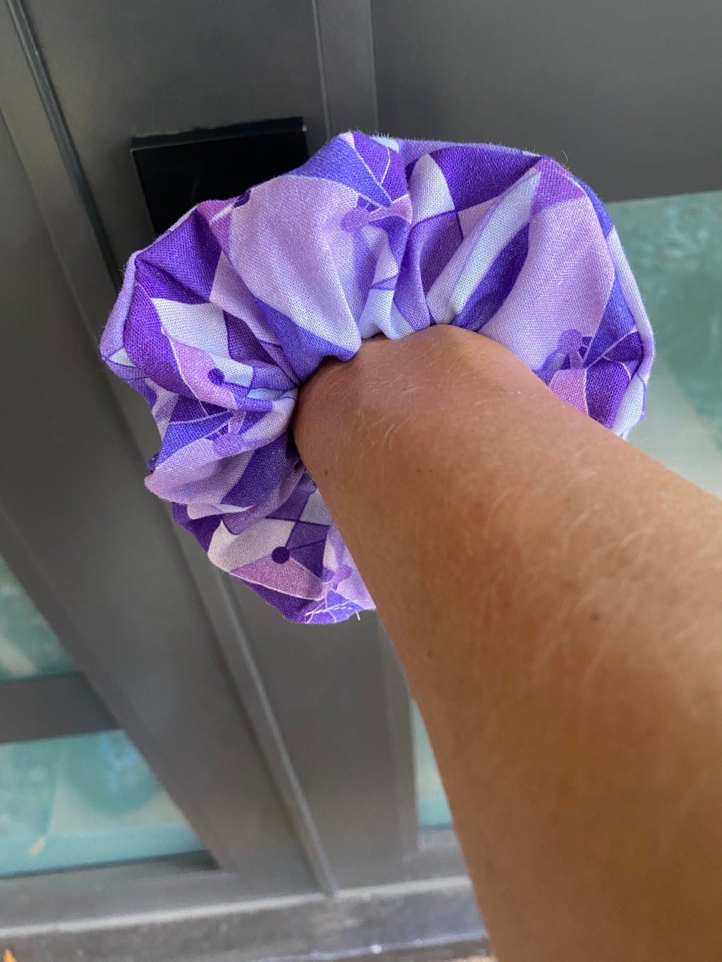 Disney Purple wall Scrunchie