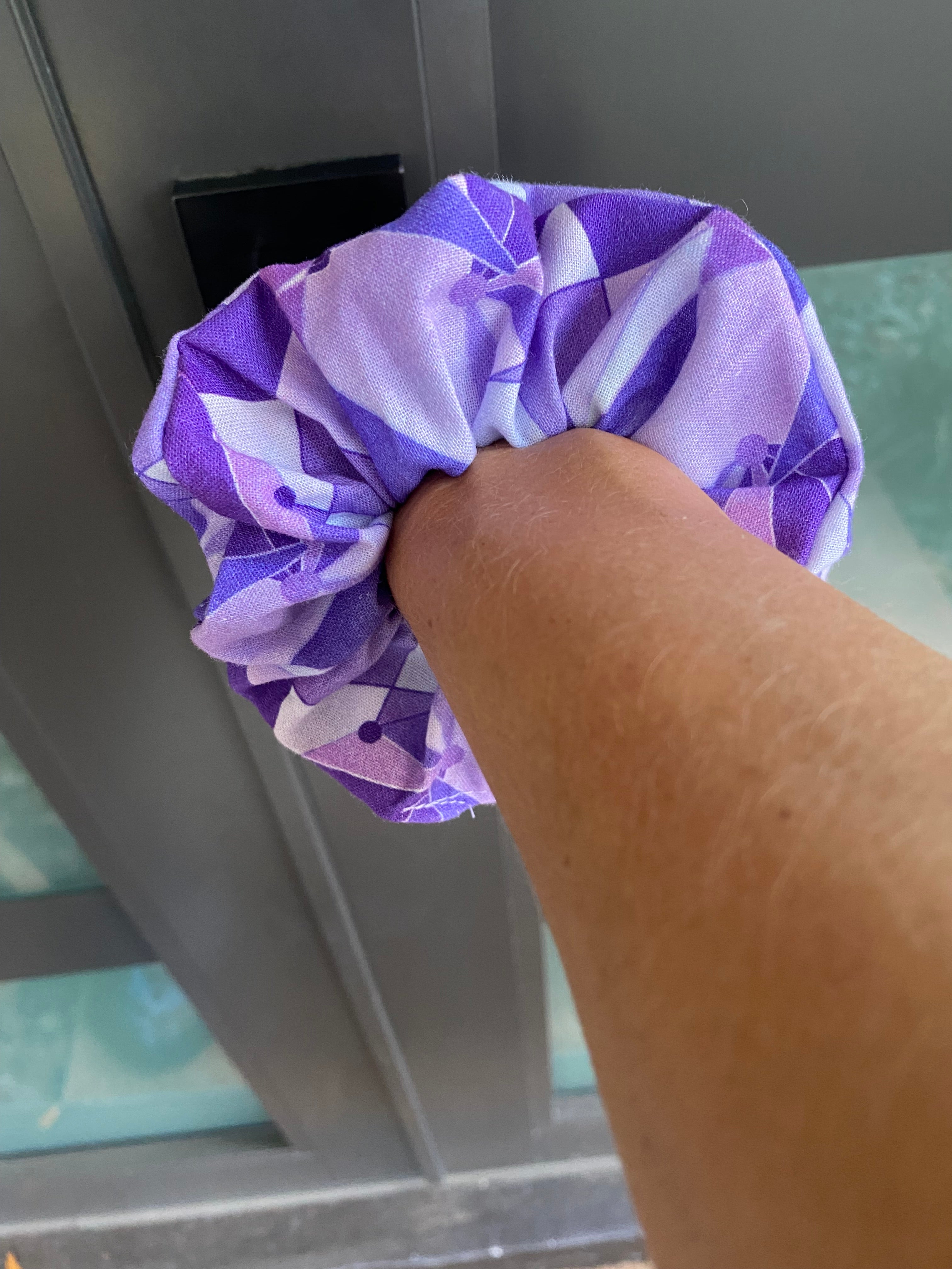 Disney Purple wall Scrunchie