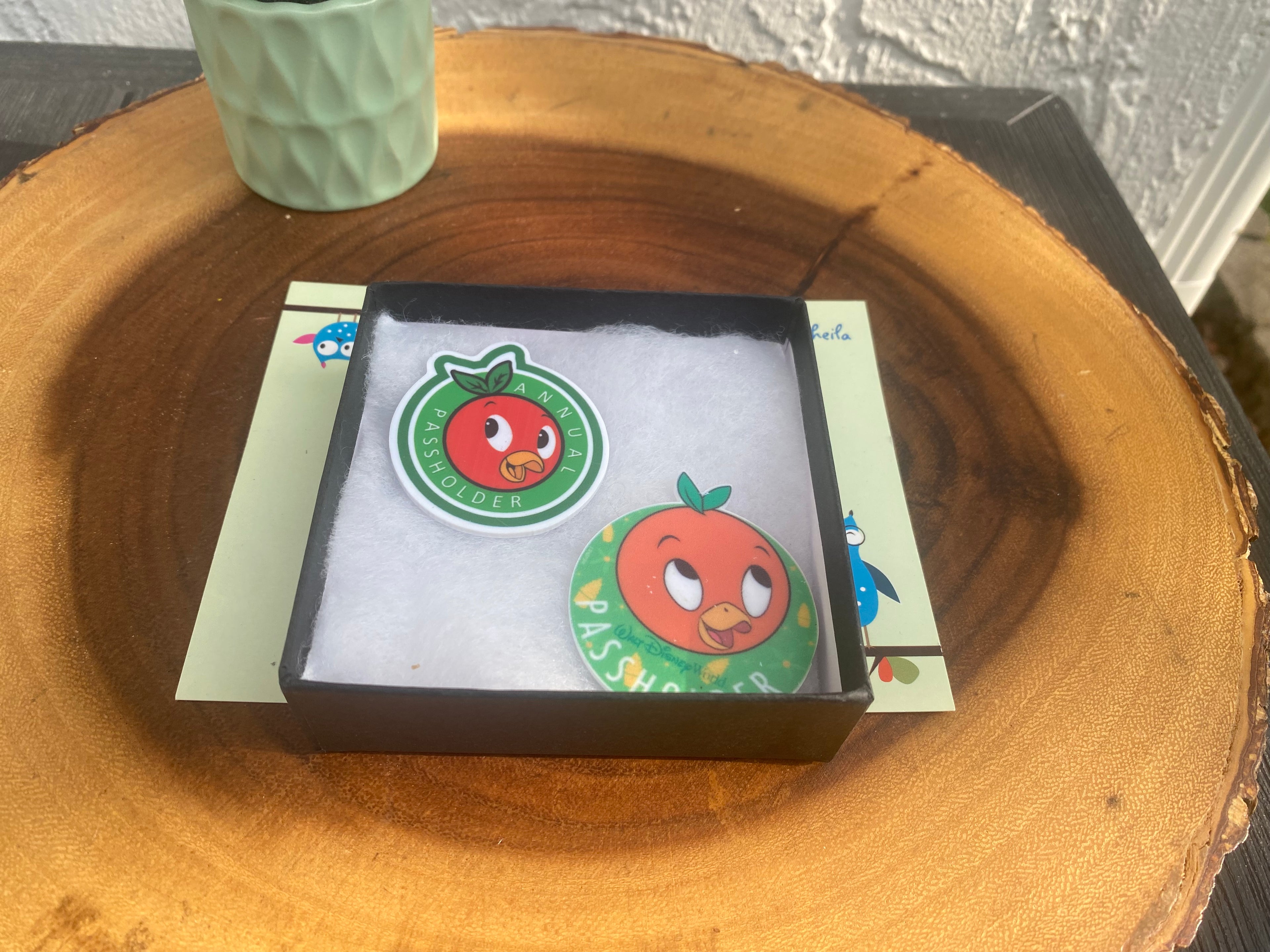 Orange Bird; Disney Passholder Magnets