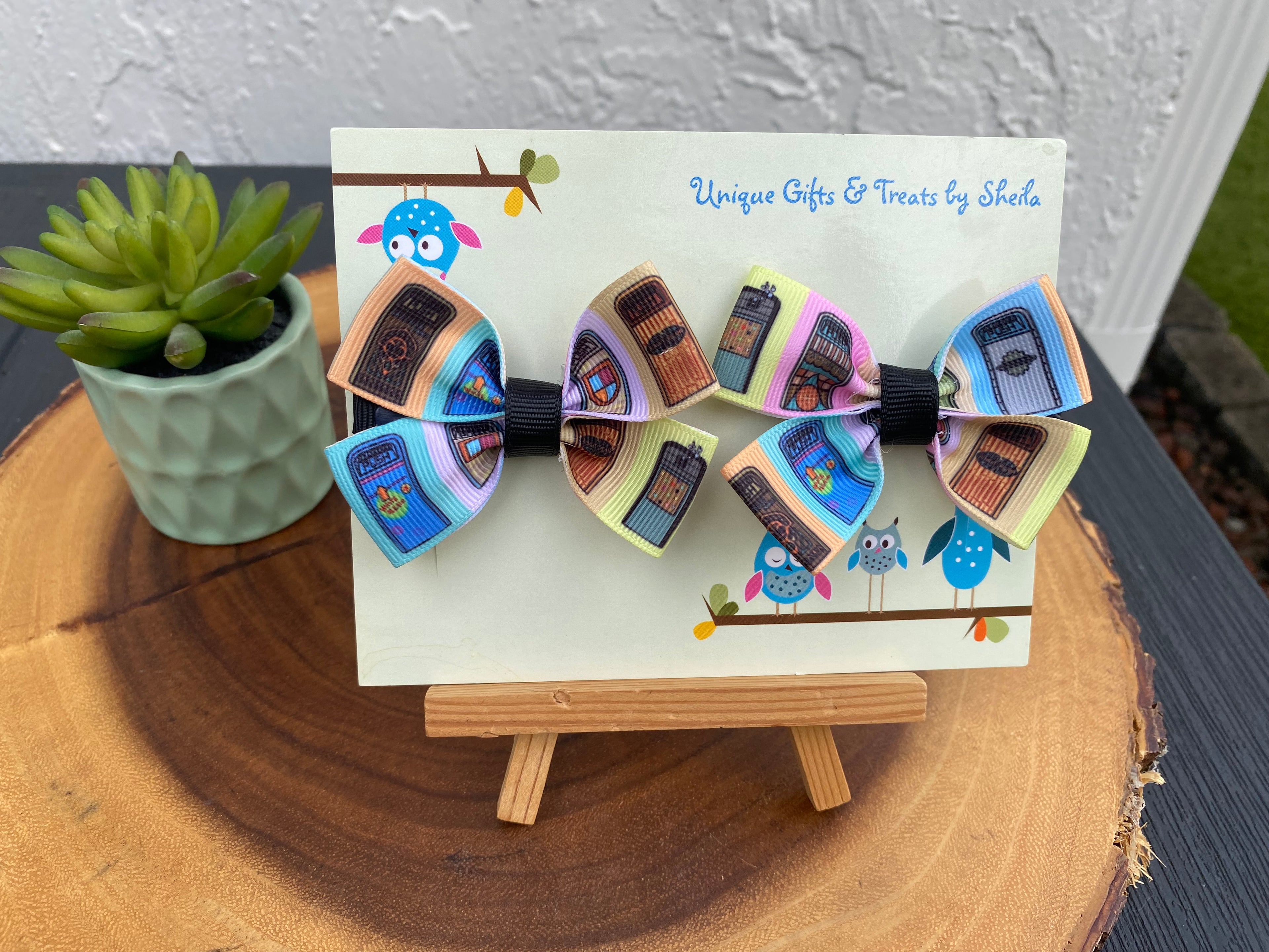 Disney Garbage Cans Hairbows
