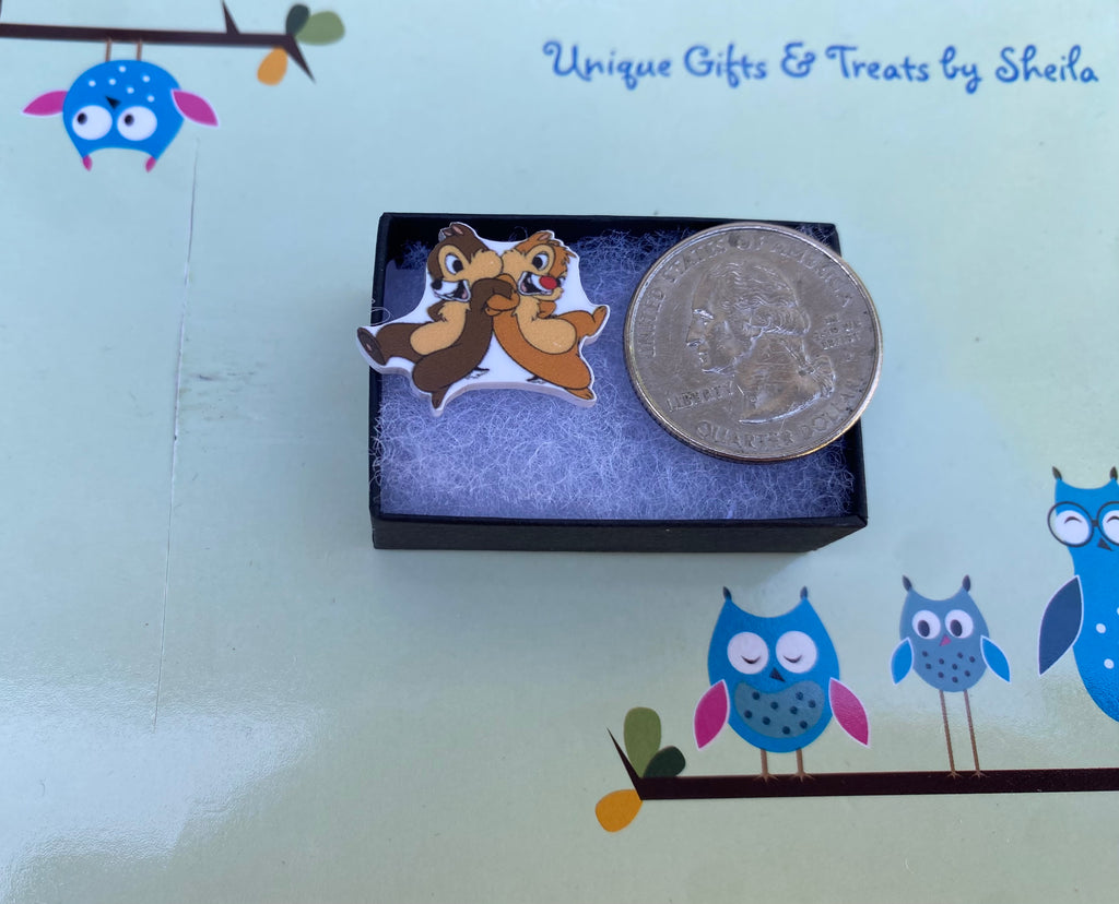 Chip and Dale Earrings