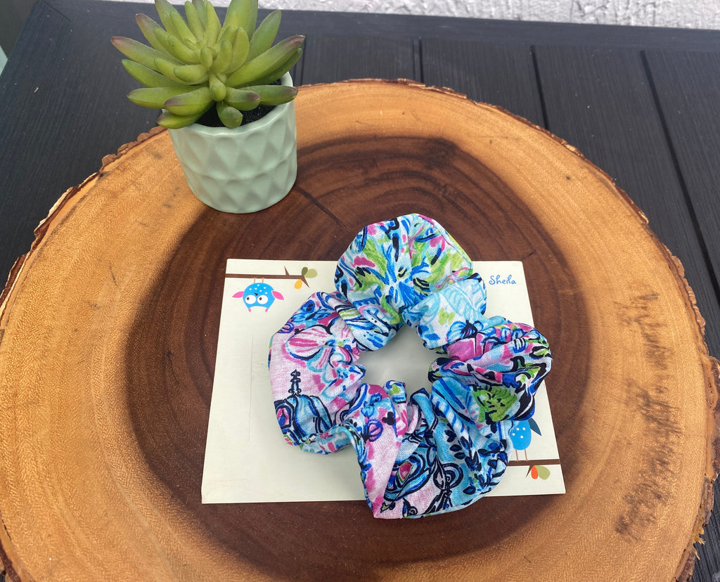 Lilly Inspired Cinderella Scrunchie