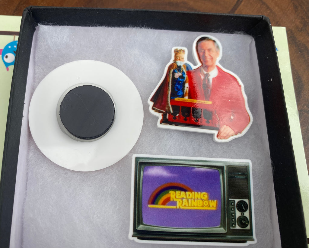 PBS TV Shows Magnets; GenX TV Shows Magnets