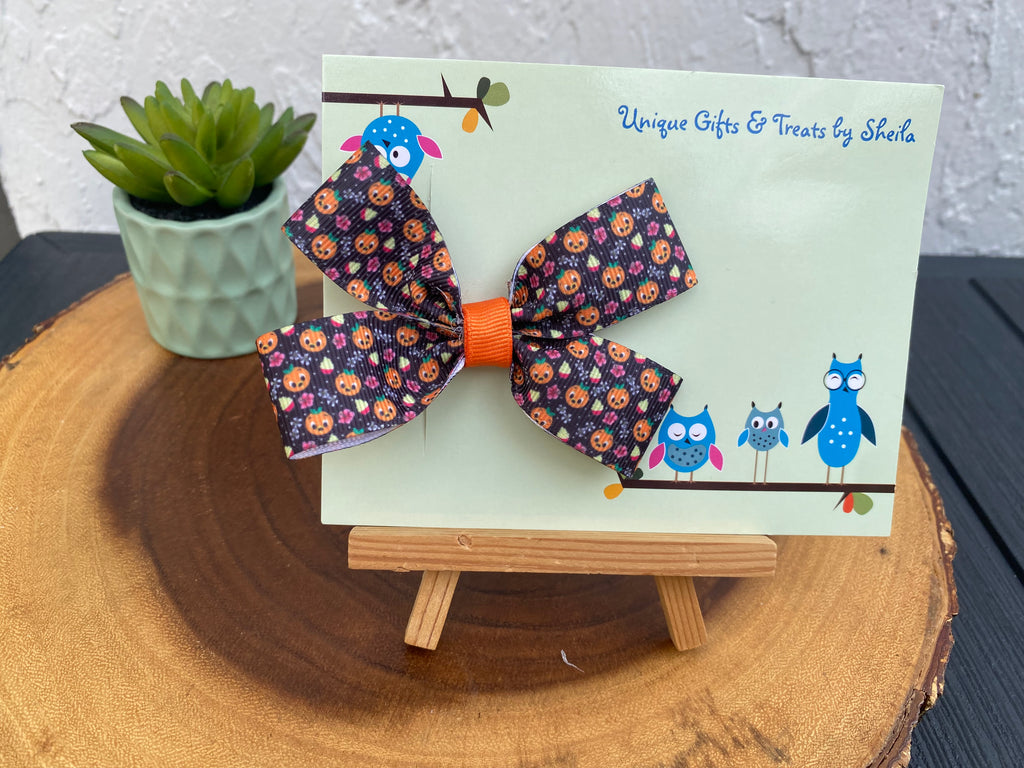 Orange Bird and Dole Whip Hairbow