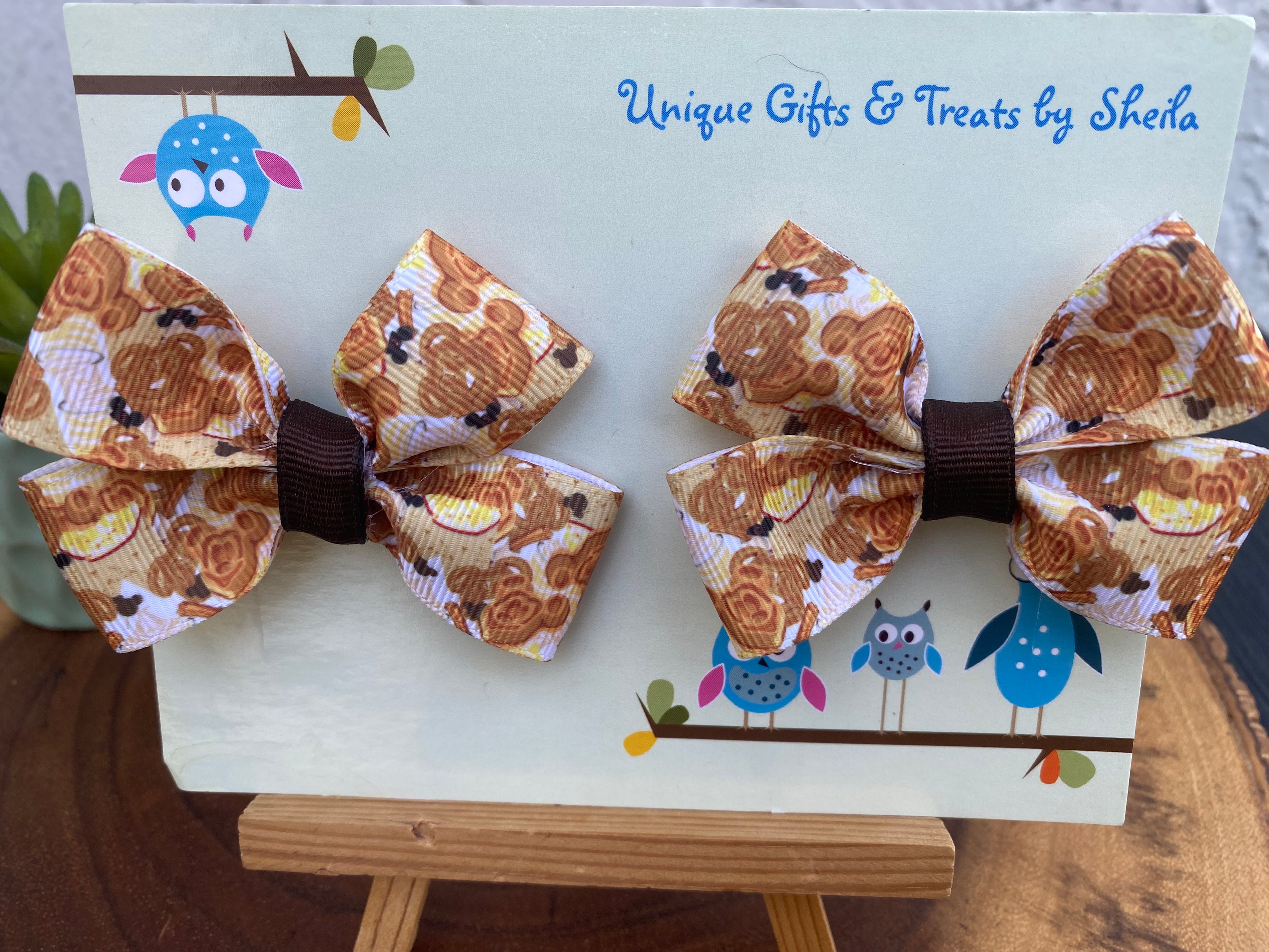 Disney (Mickey) Snacks Hairbows