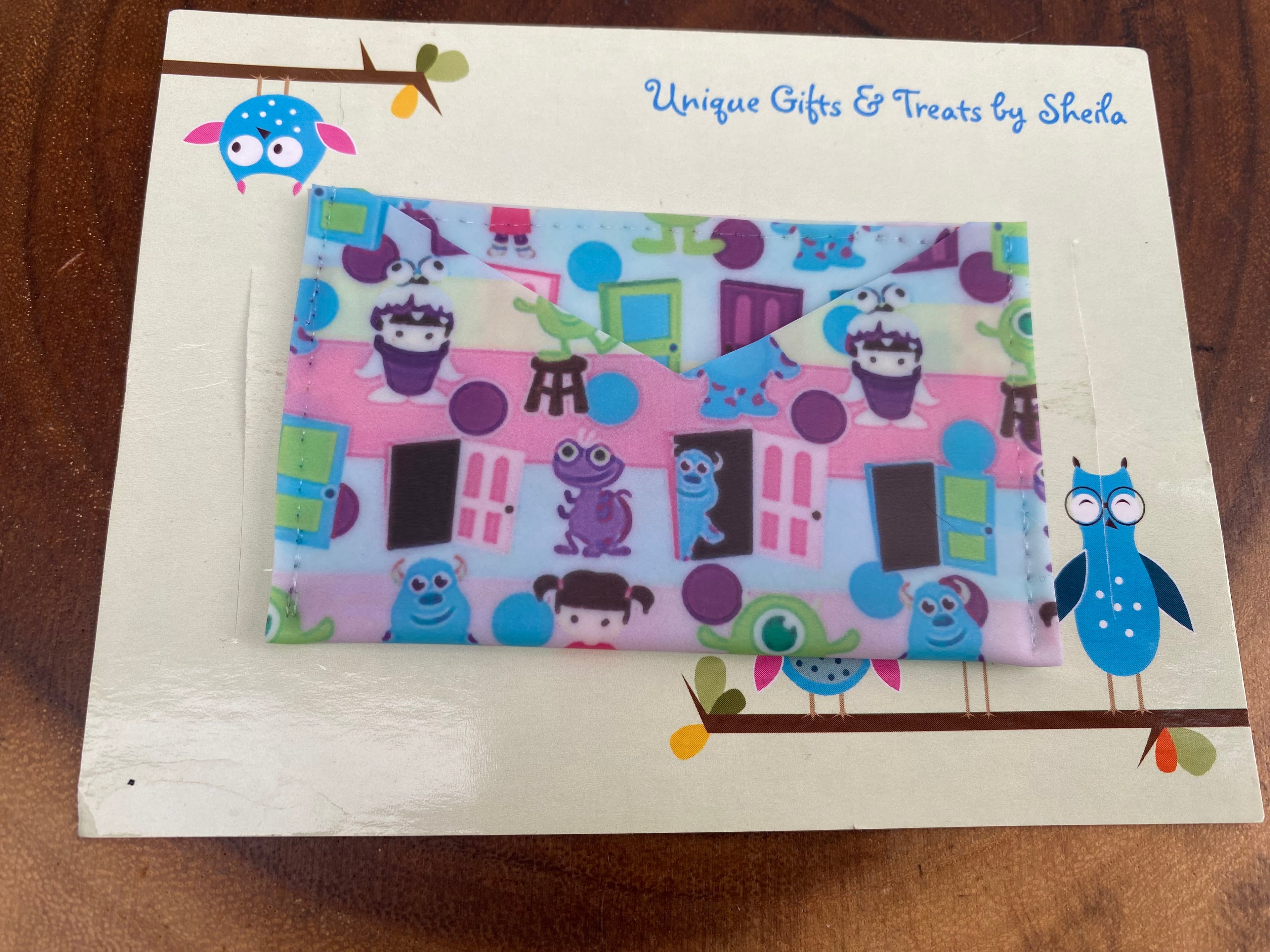 Monsters Inc Gift Card Holder
