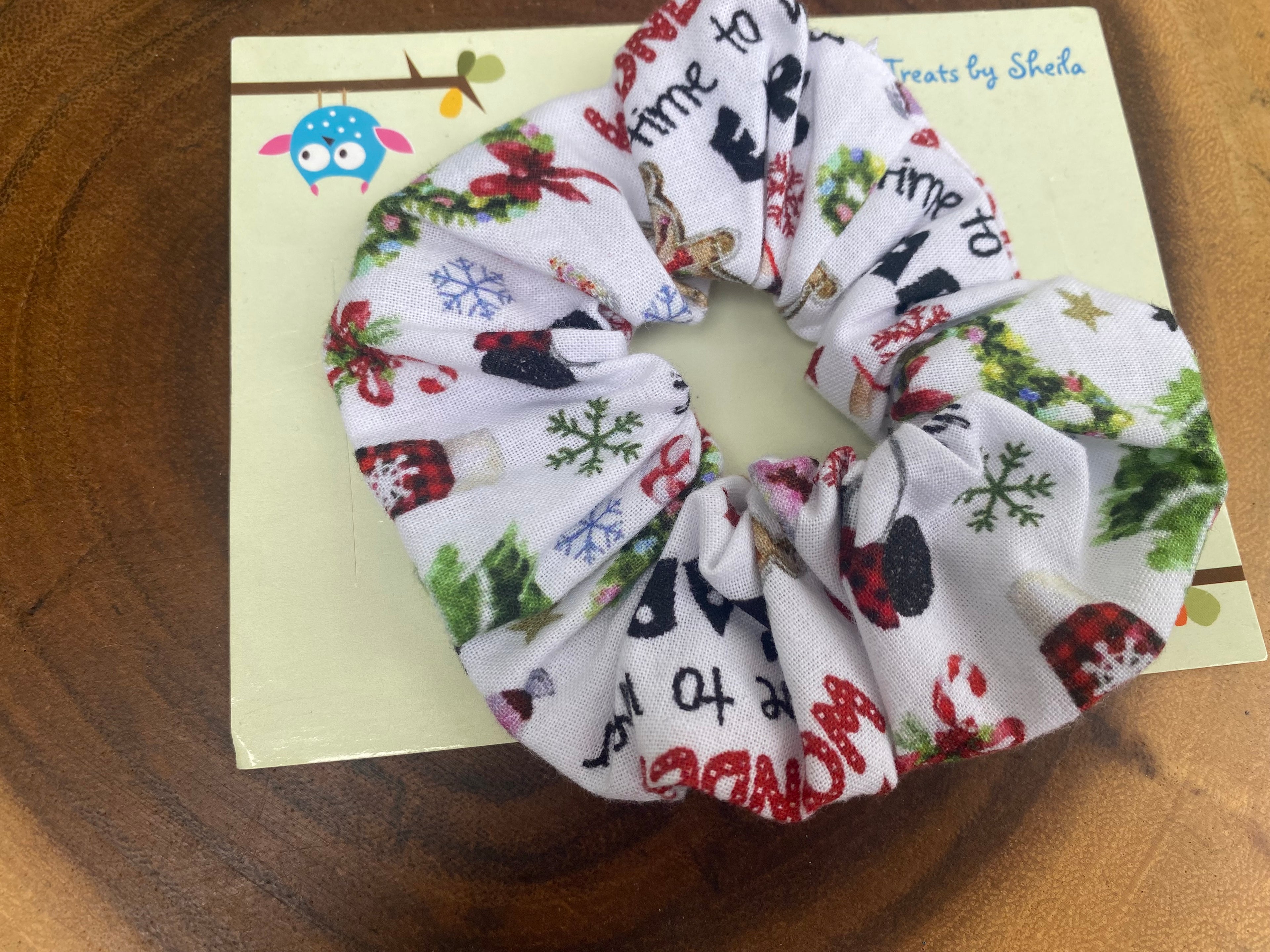 Disney Christmas Scrunchie