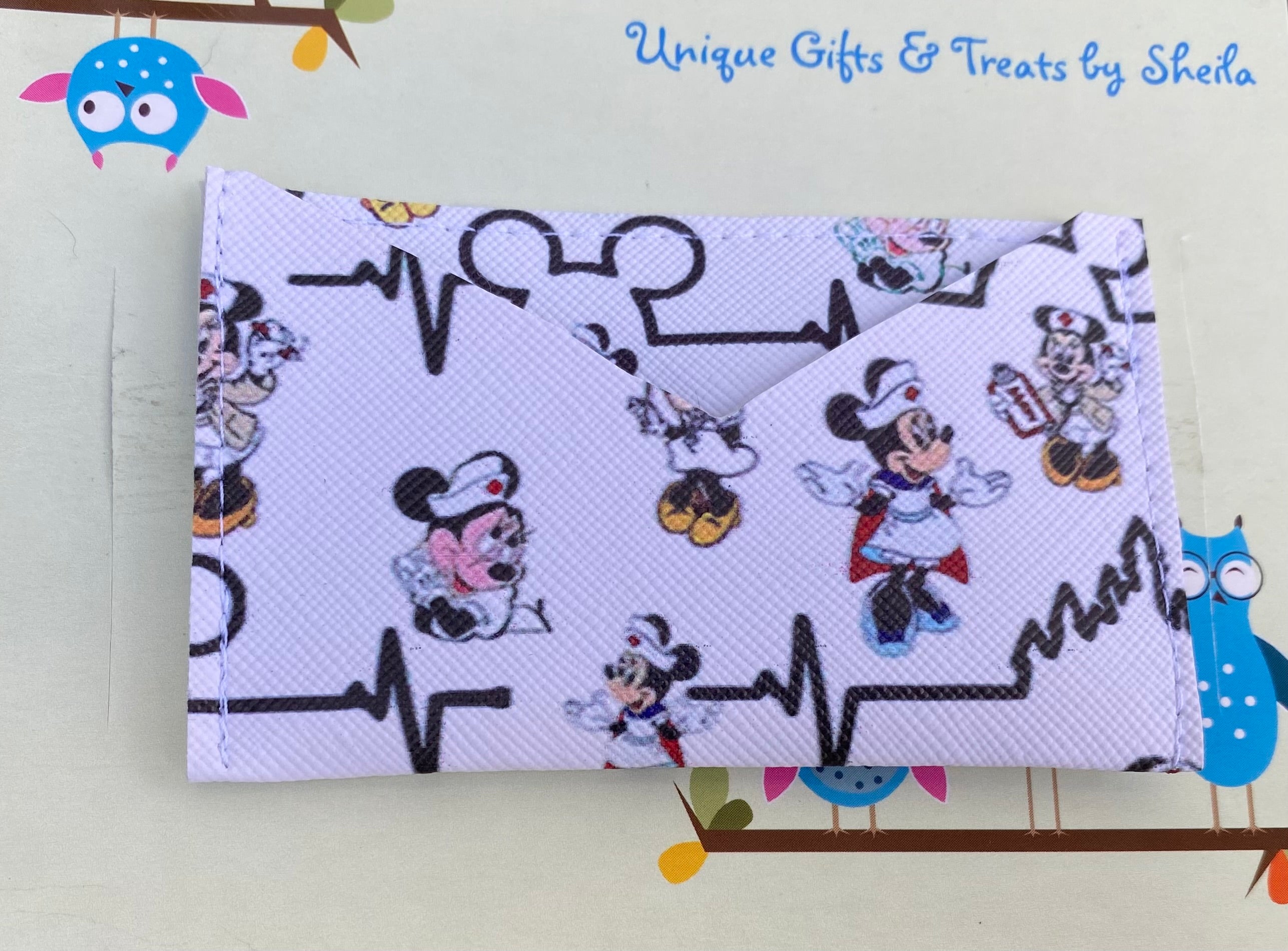 Nurse Minnie Mouse Gift Card Holder