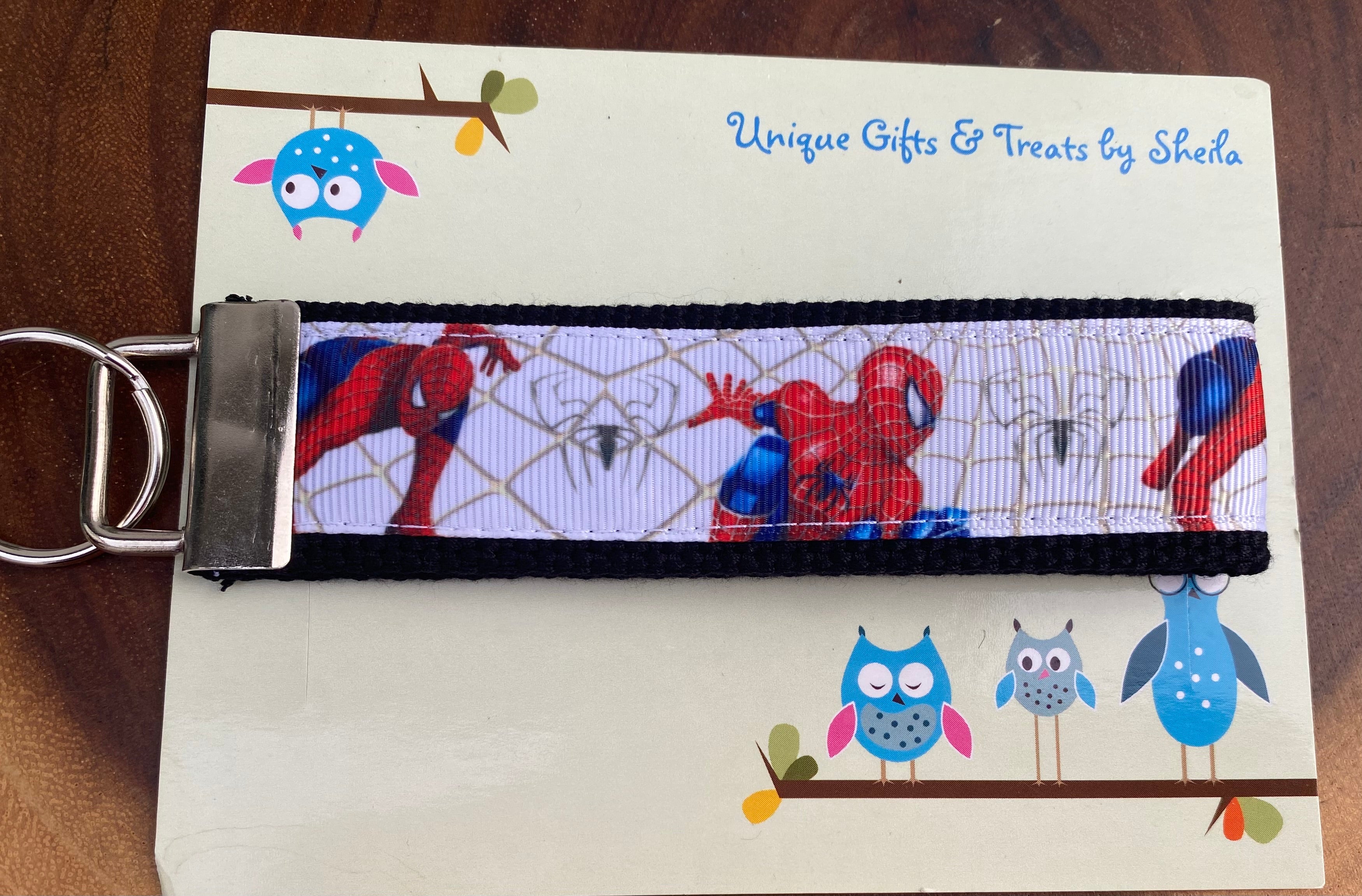 Spider-Man Keychain; Keyfob