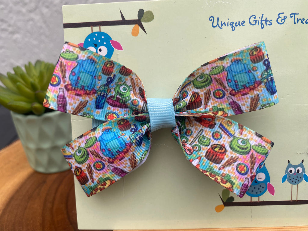 Monsters Inc. Hairbow