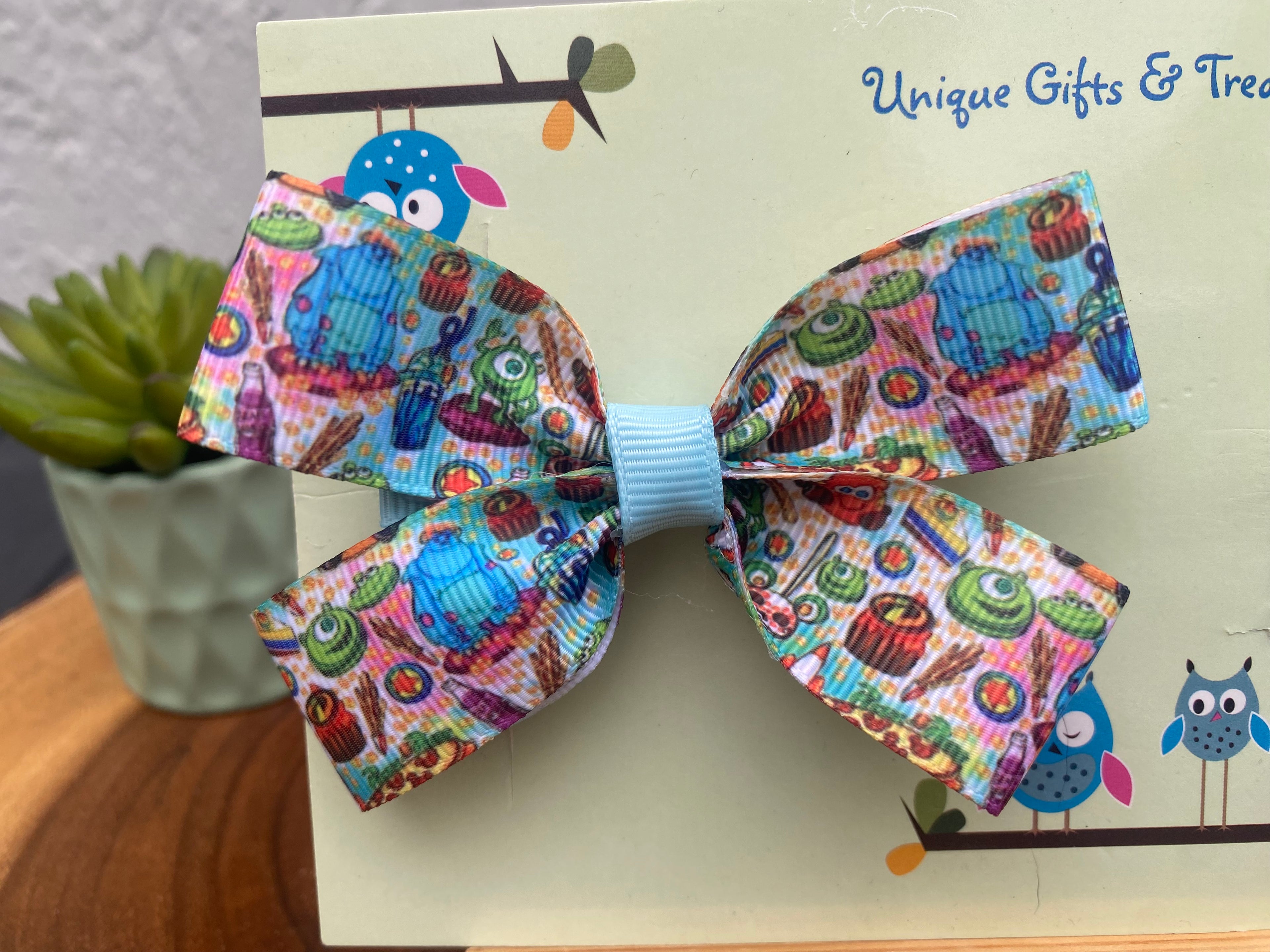 Monsters Inc. Hairbow