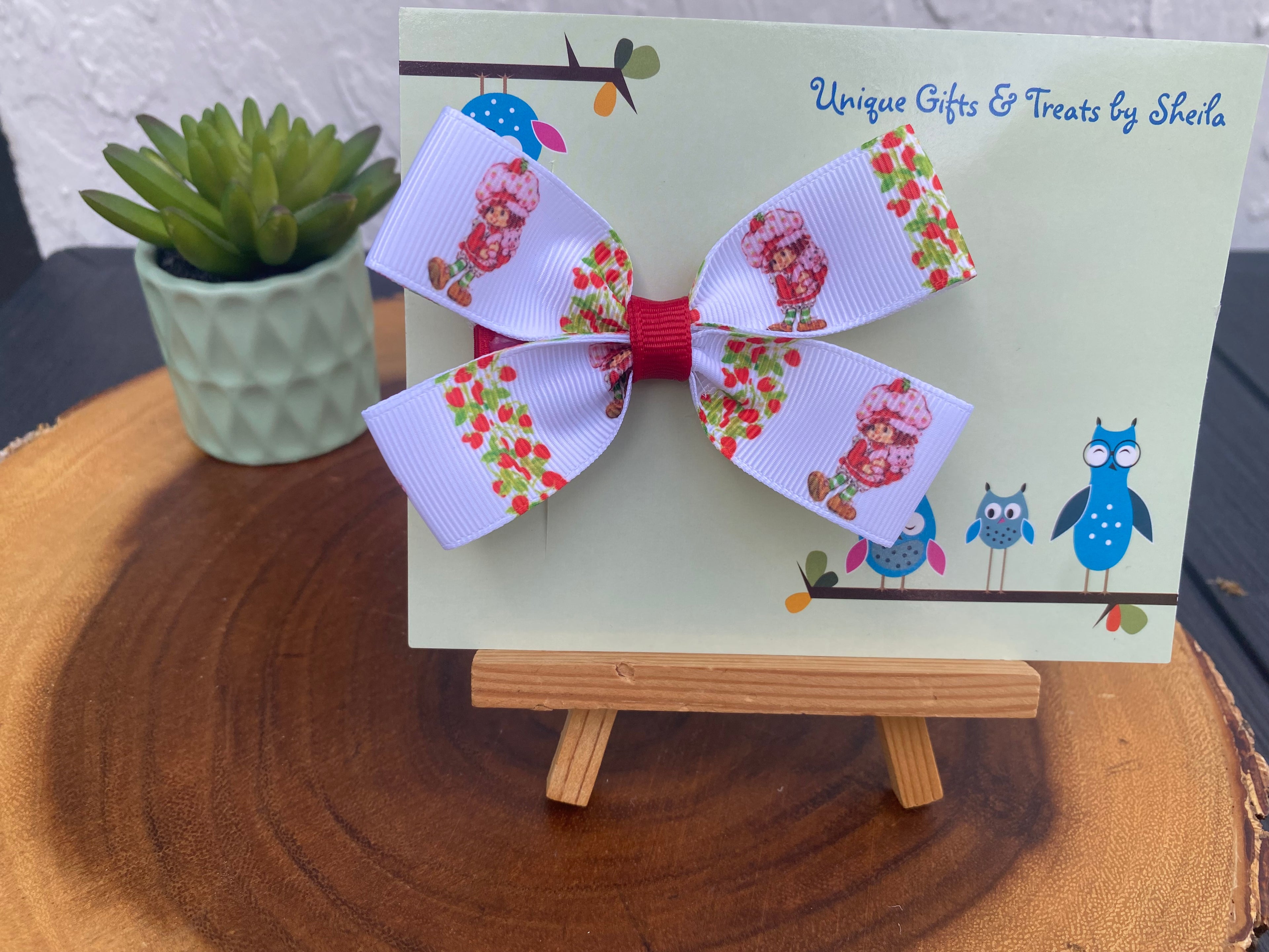 Strawberry Doll Hairbow
