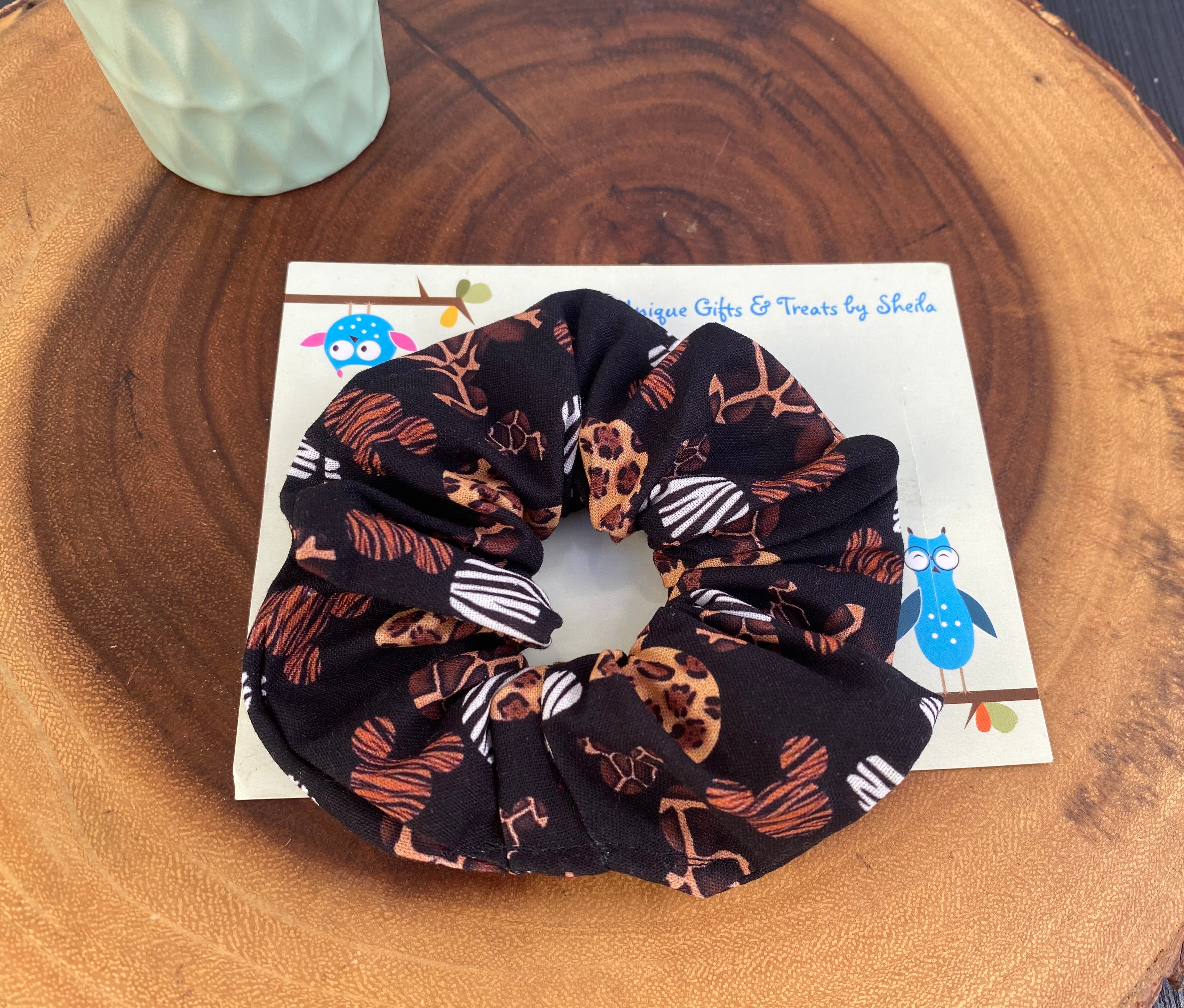 Mickey Mouse Safari Scrunchie