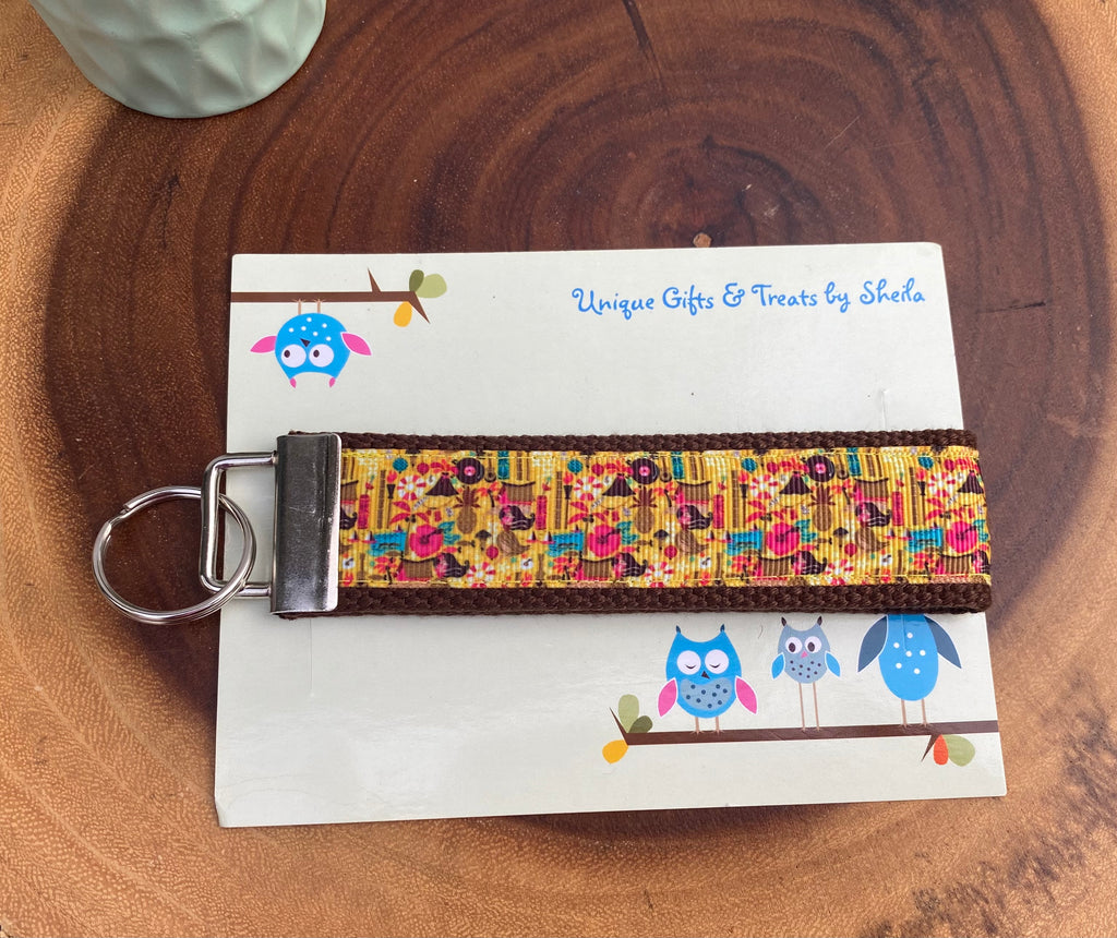 Polynesian; Luau Keychain; Keyfob