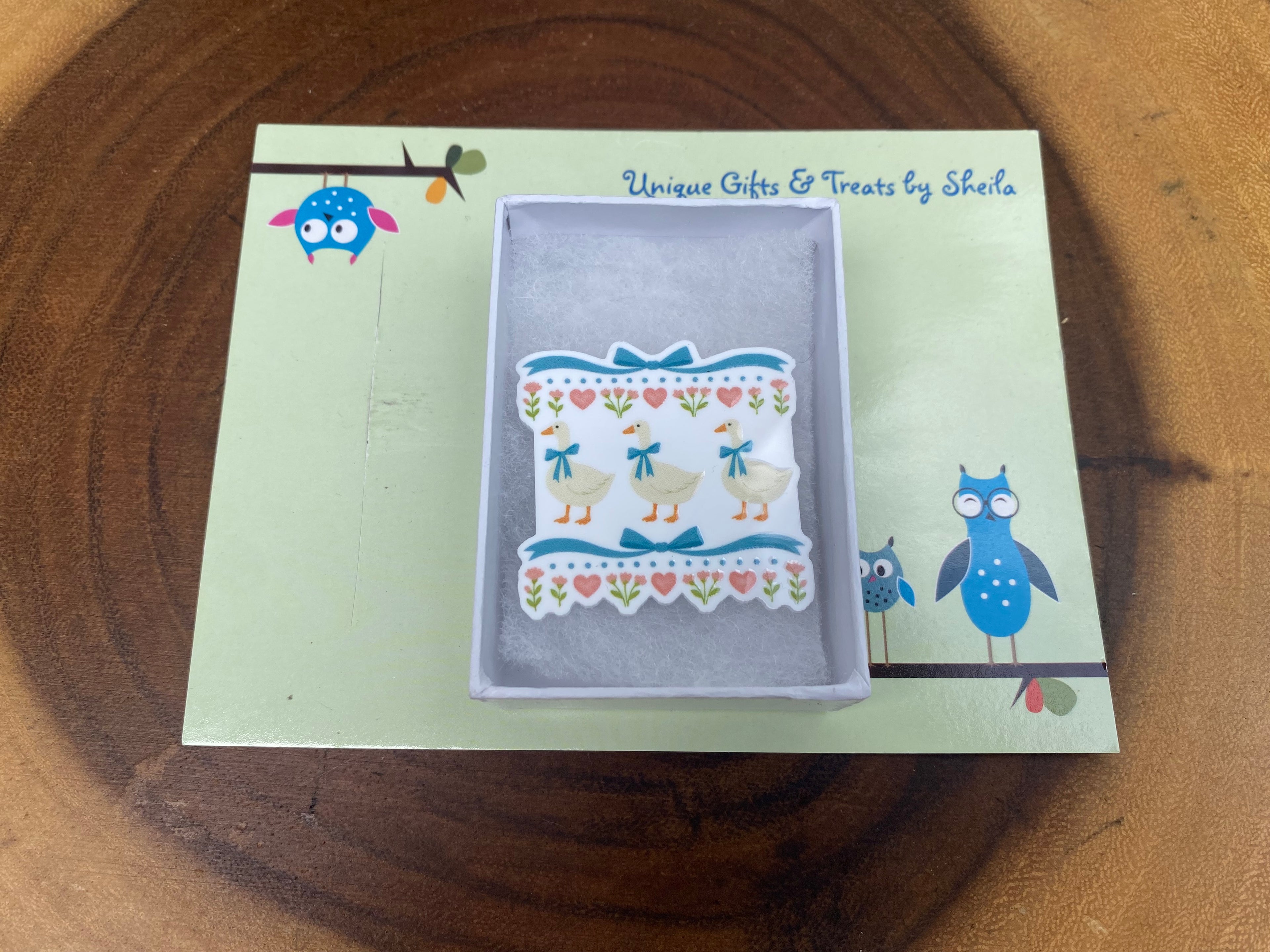 Country Geese Magnet