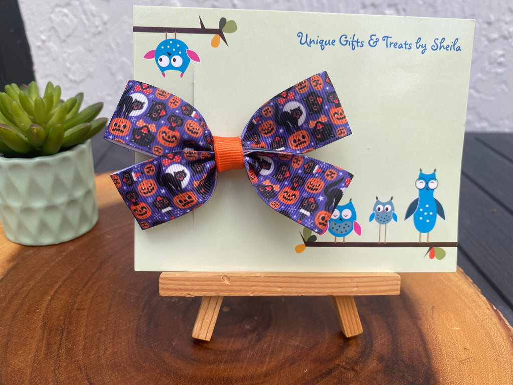 Retro Halloween Hairbow