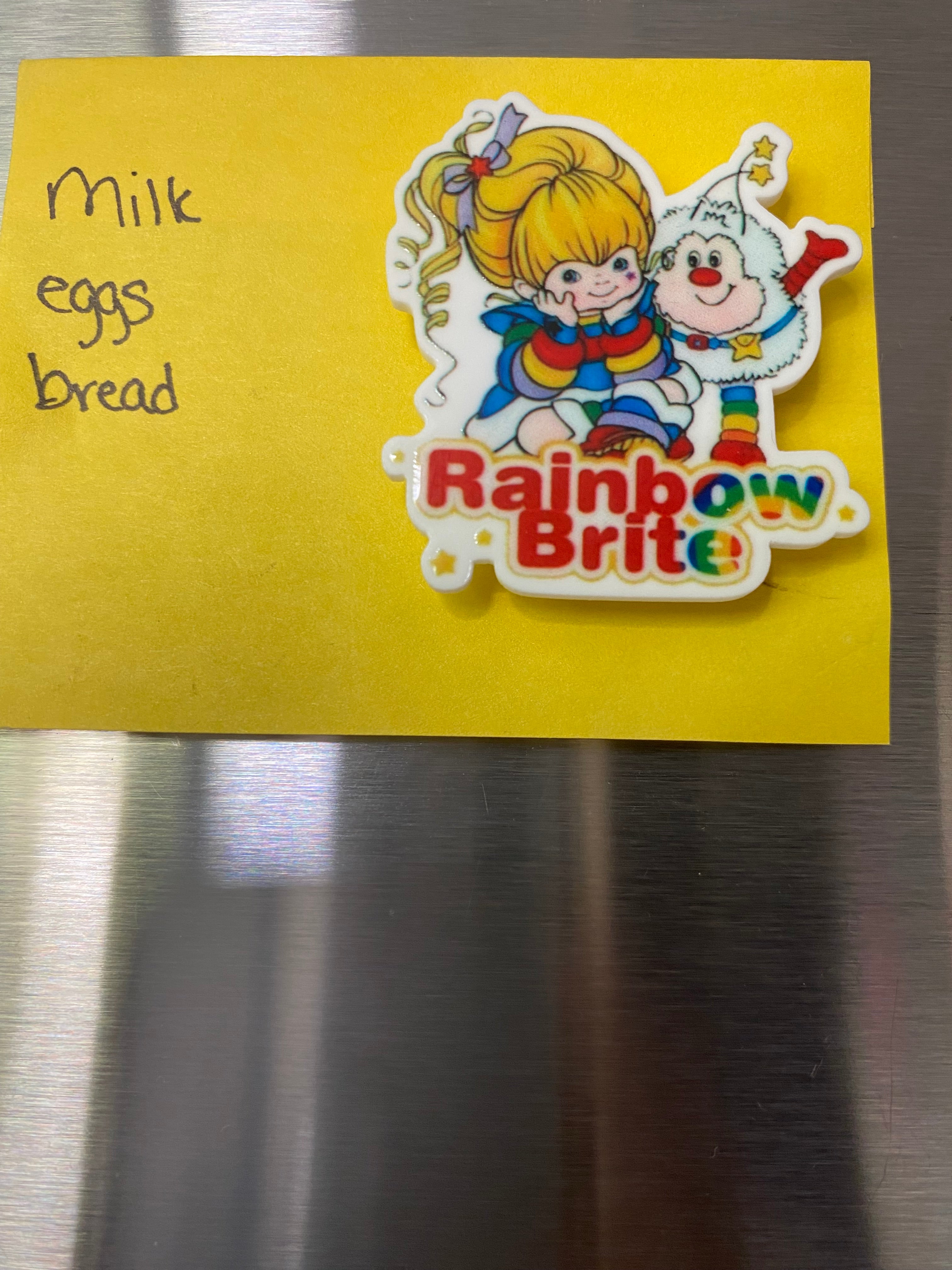 Rainbow Doll and Strawberry Doll Magnets